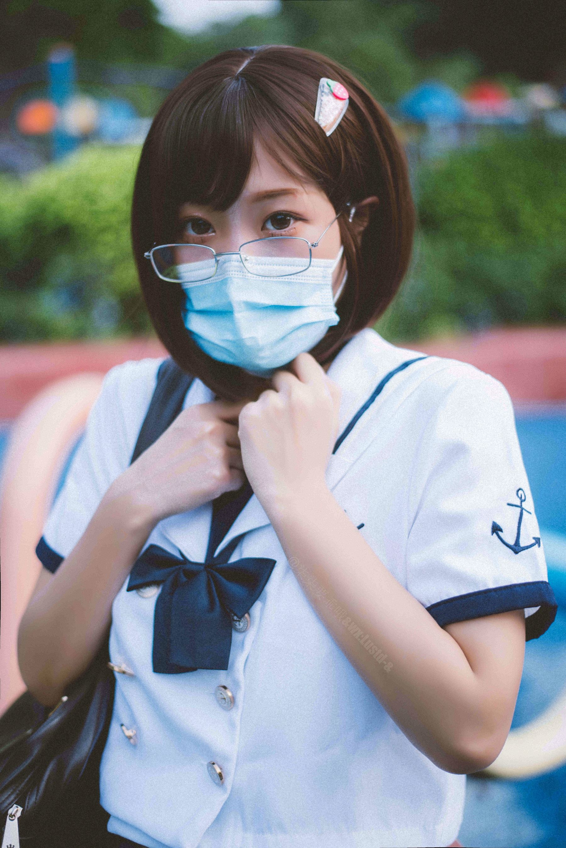 动漫博主柒柒要乖哦 – 乐园JK [37P]