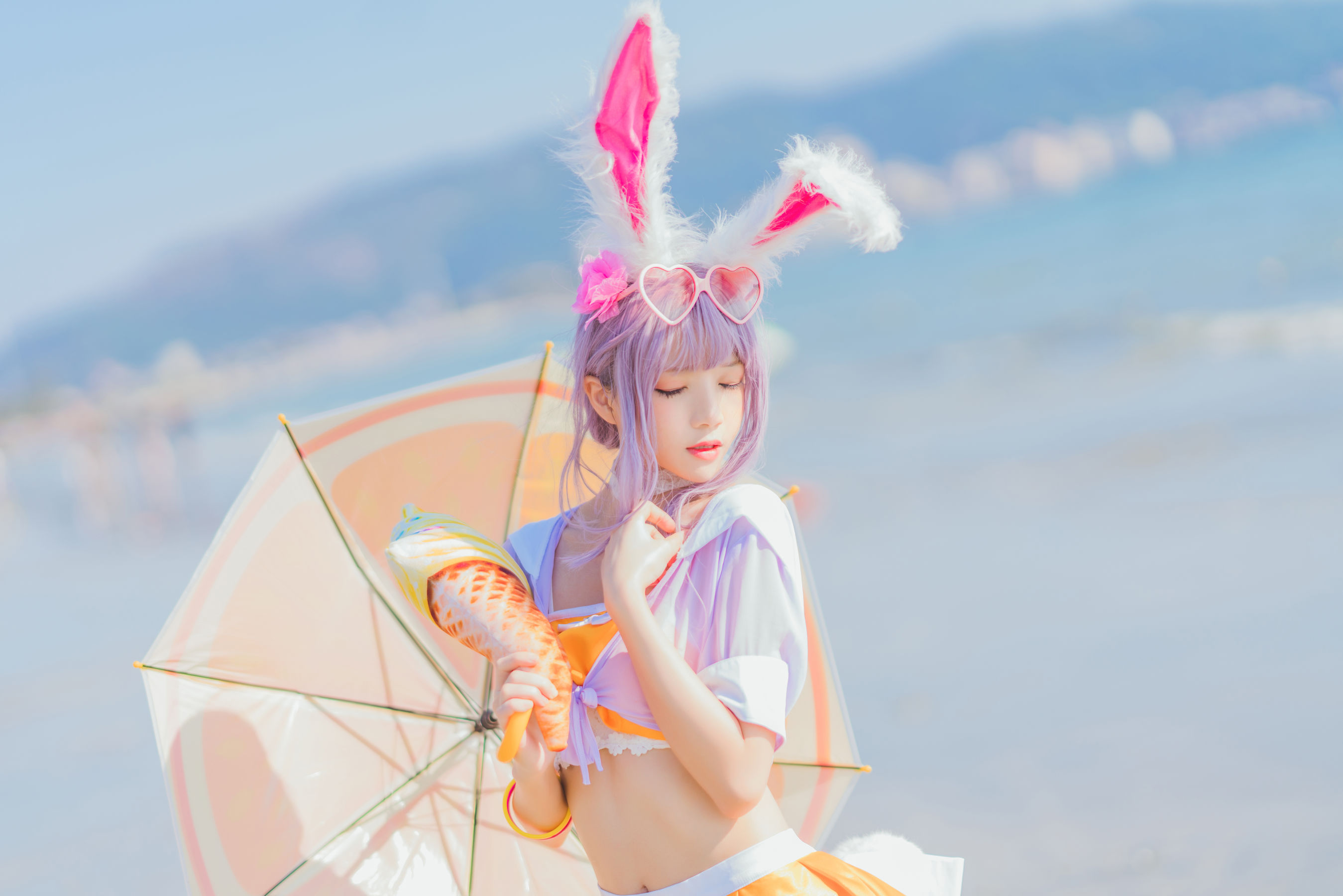 [萝莉COS] 桜桃喵 – 公孙离 [40P]