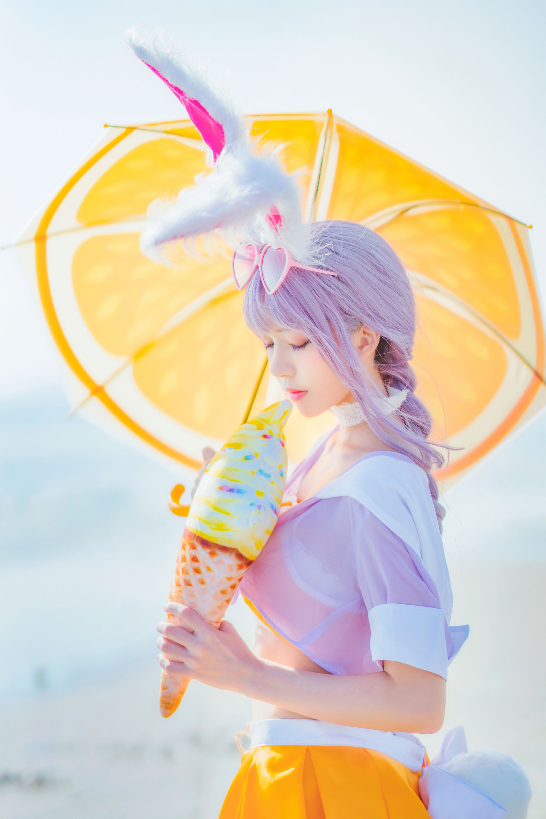 [萝莉COS] 桜桃喵 – 公孙离 [40P]