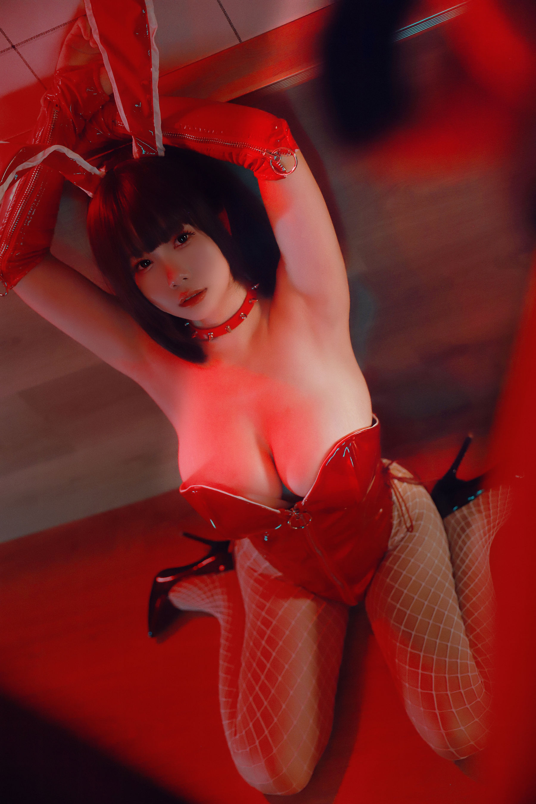 末夜787 – 红色兔女郎 [34P]