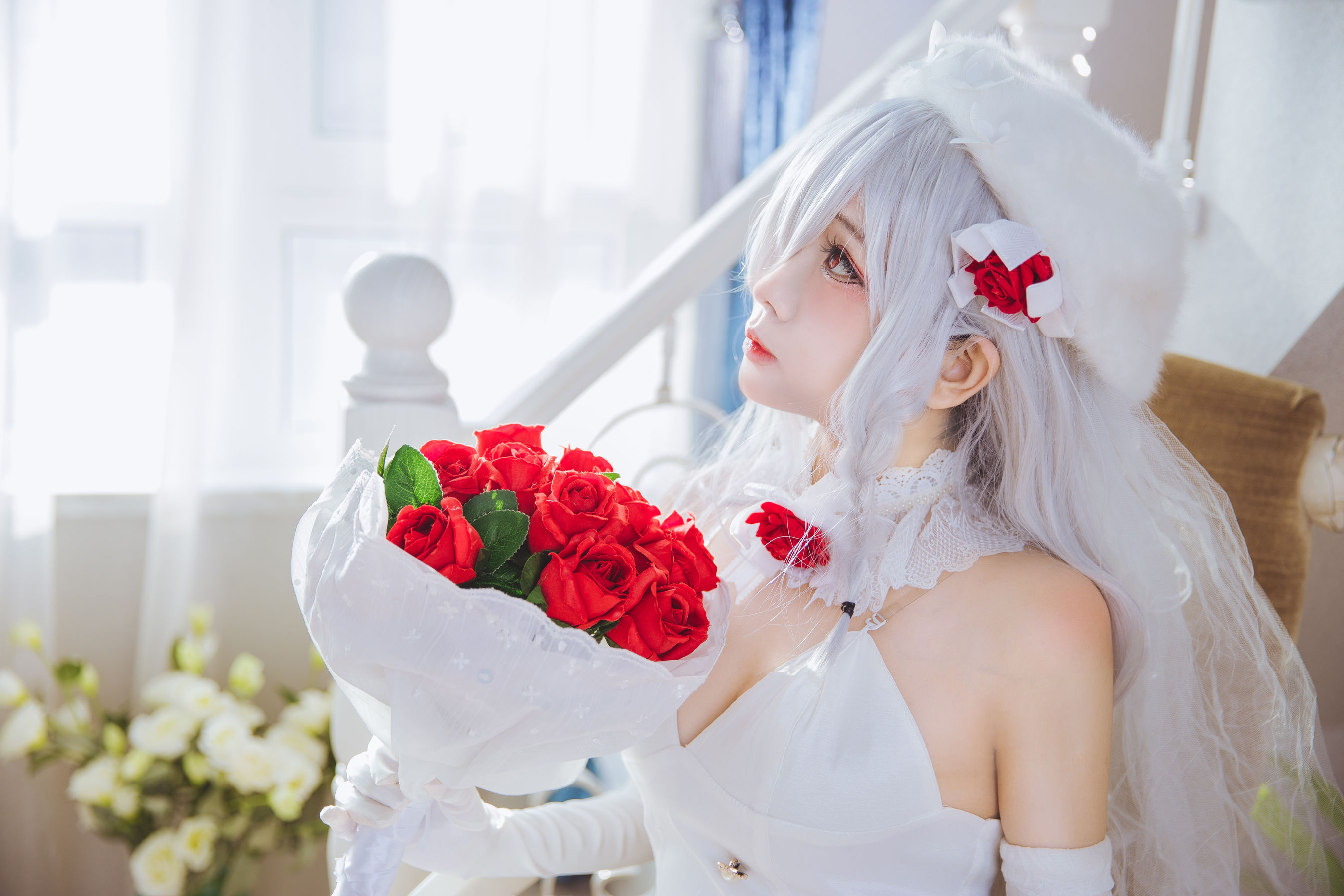 Cosplay日奈娇 g36c 礼服 [40P]