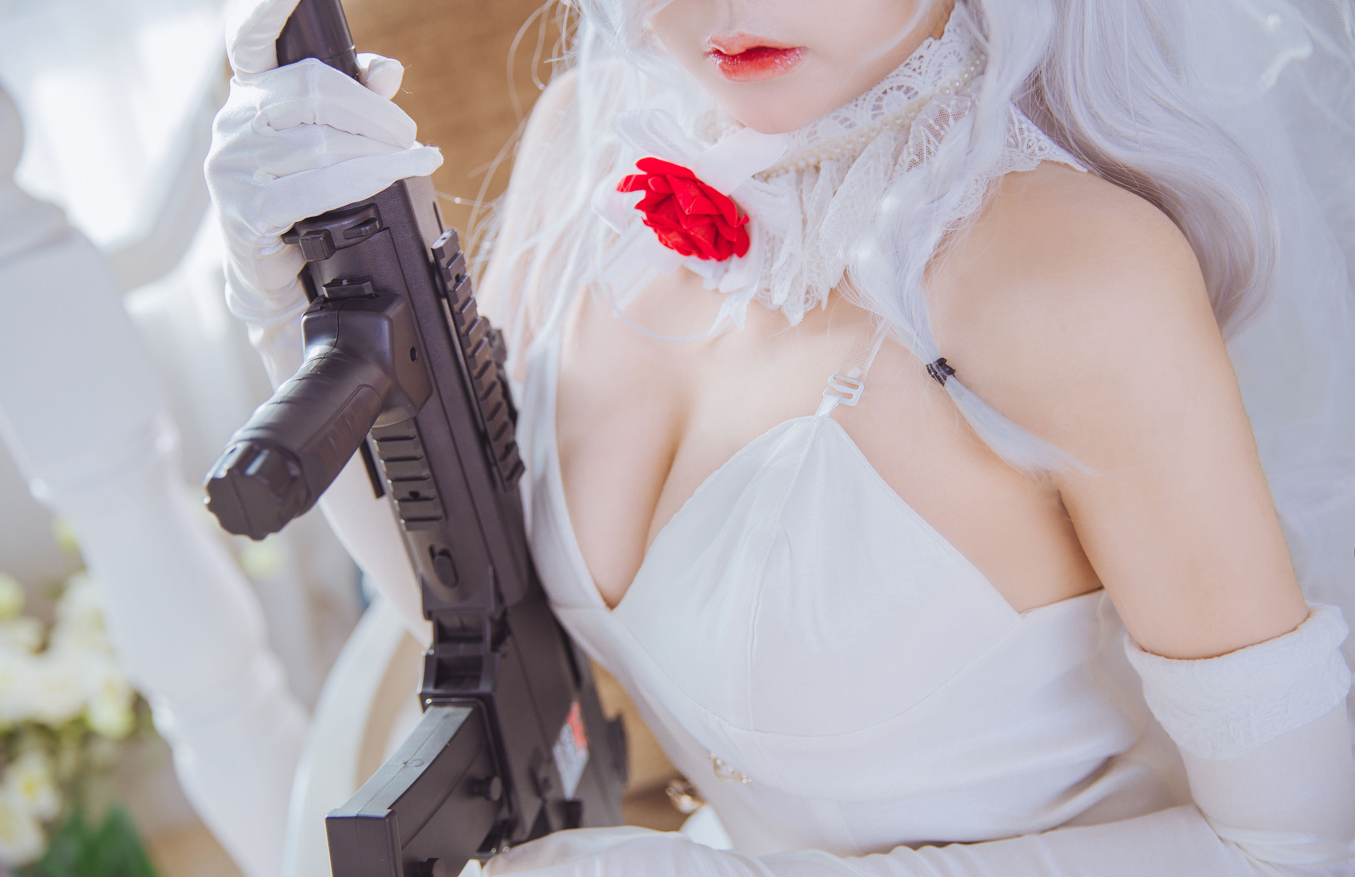 Cosplay日奈娇 g36c 礼服 [40P]