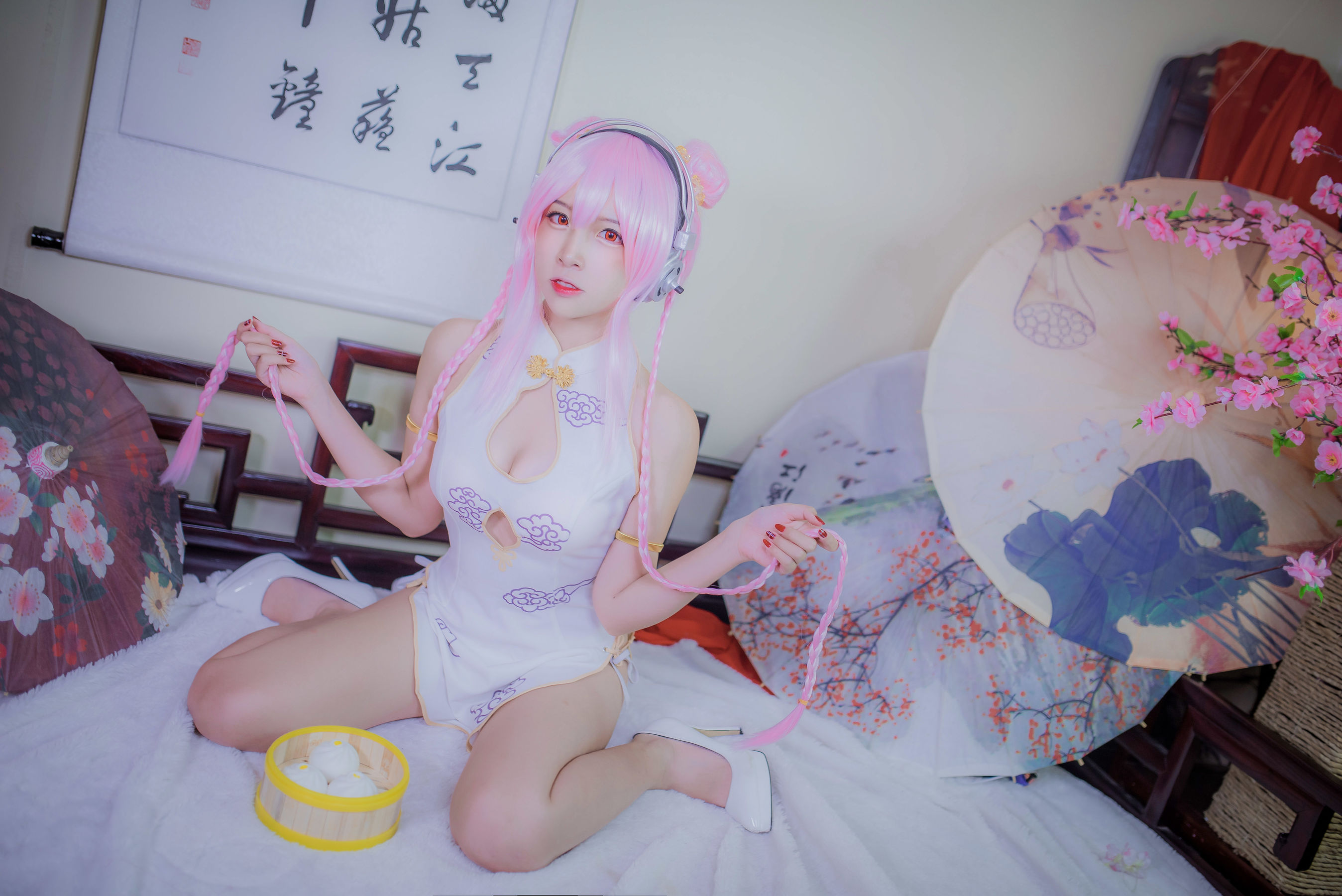 [Cosplay写真] 人气Coser二佐Nisa – 索尼子旗袍 [14P]