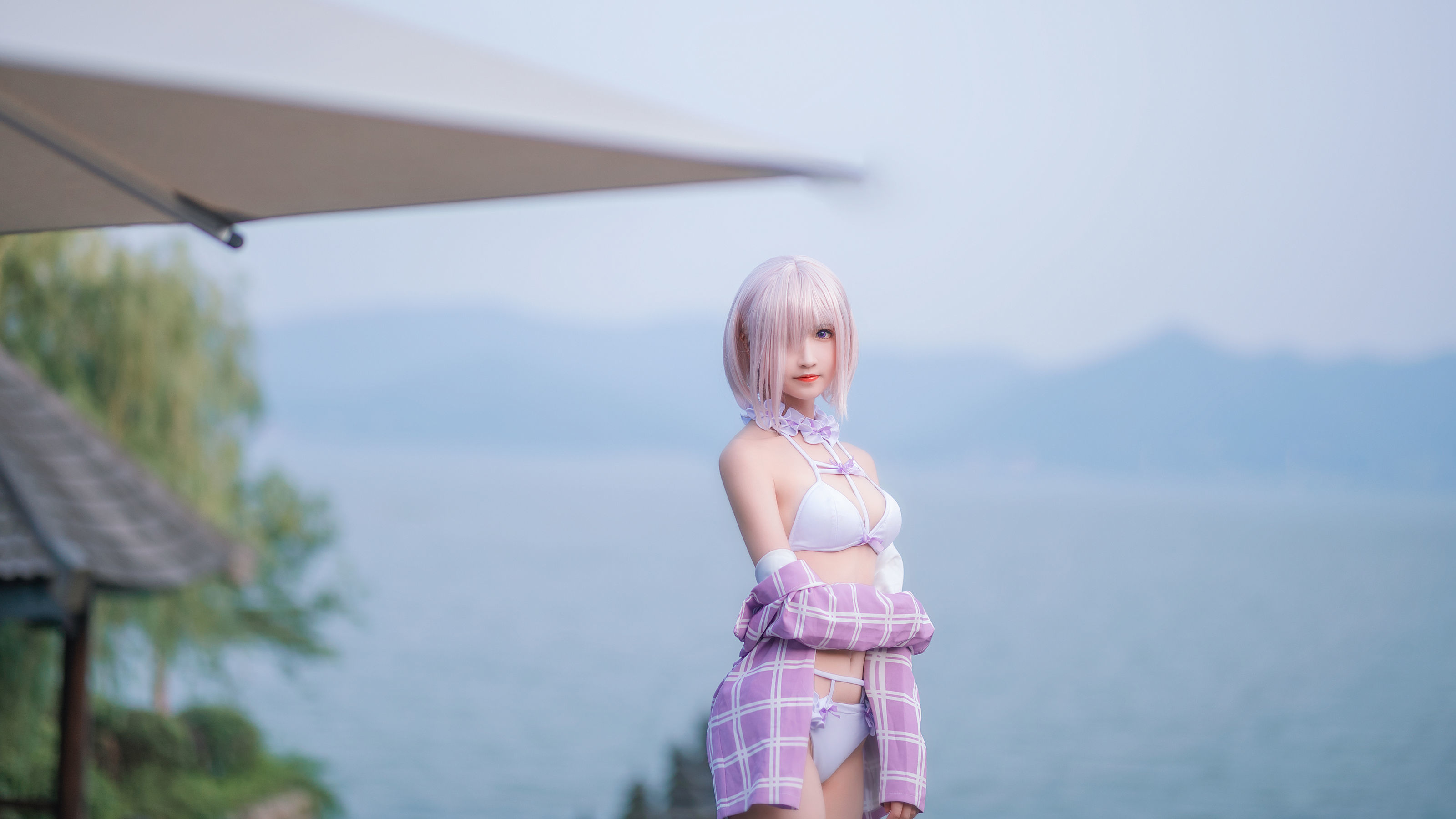 微博妹子三度_69 玛修泳装 [41P]