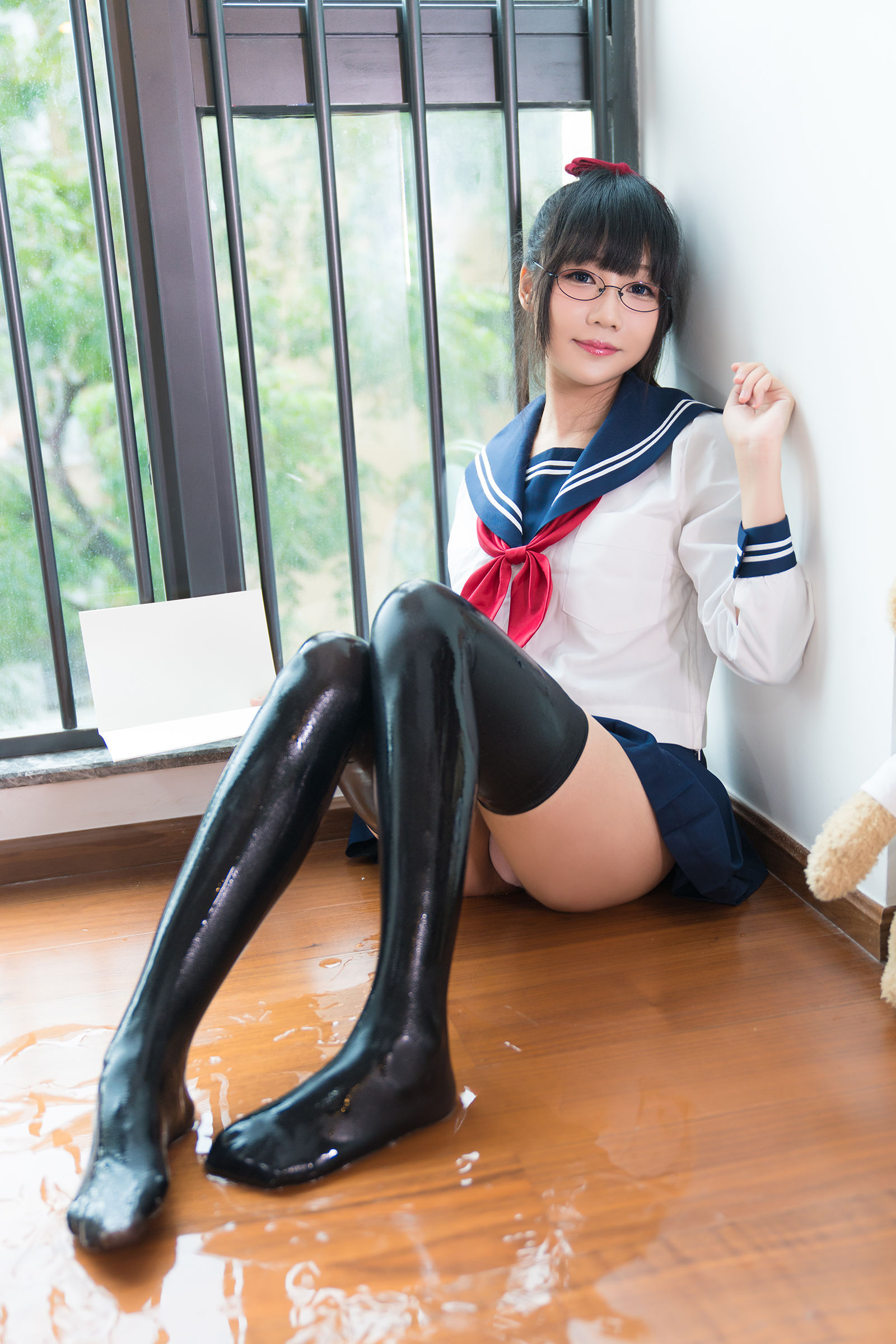 銘銘Kizami 湿湿的JK [42P]