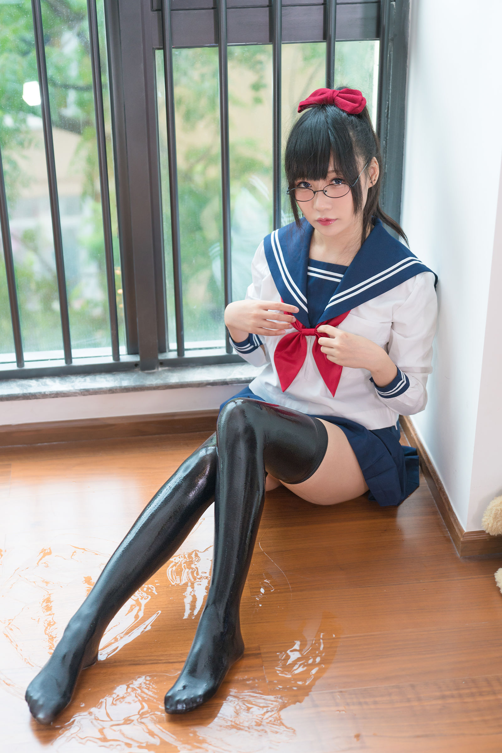 銘銘Kizami 湿湿的JK [42P]