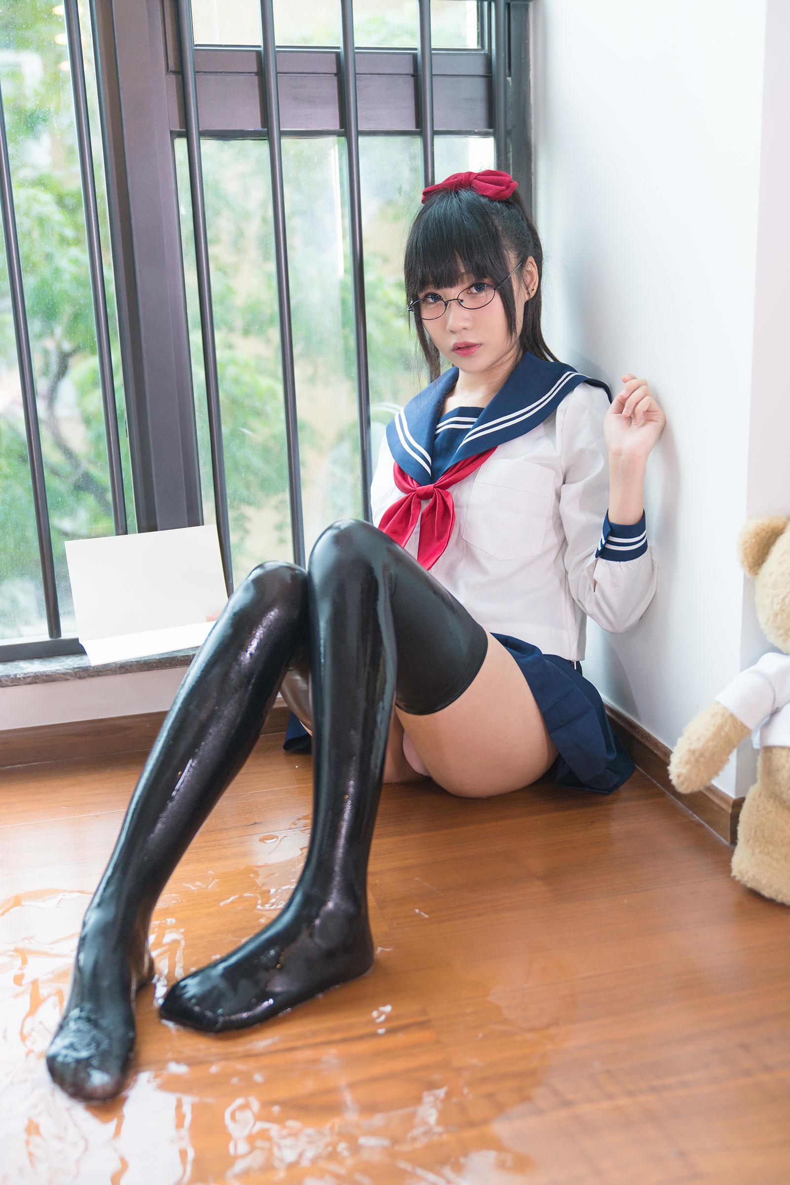 銘銘Kizami 湿湿的JK [42P]