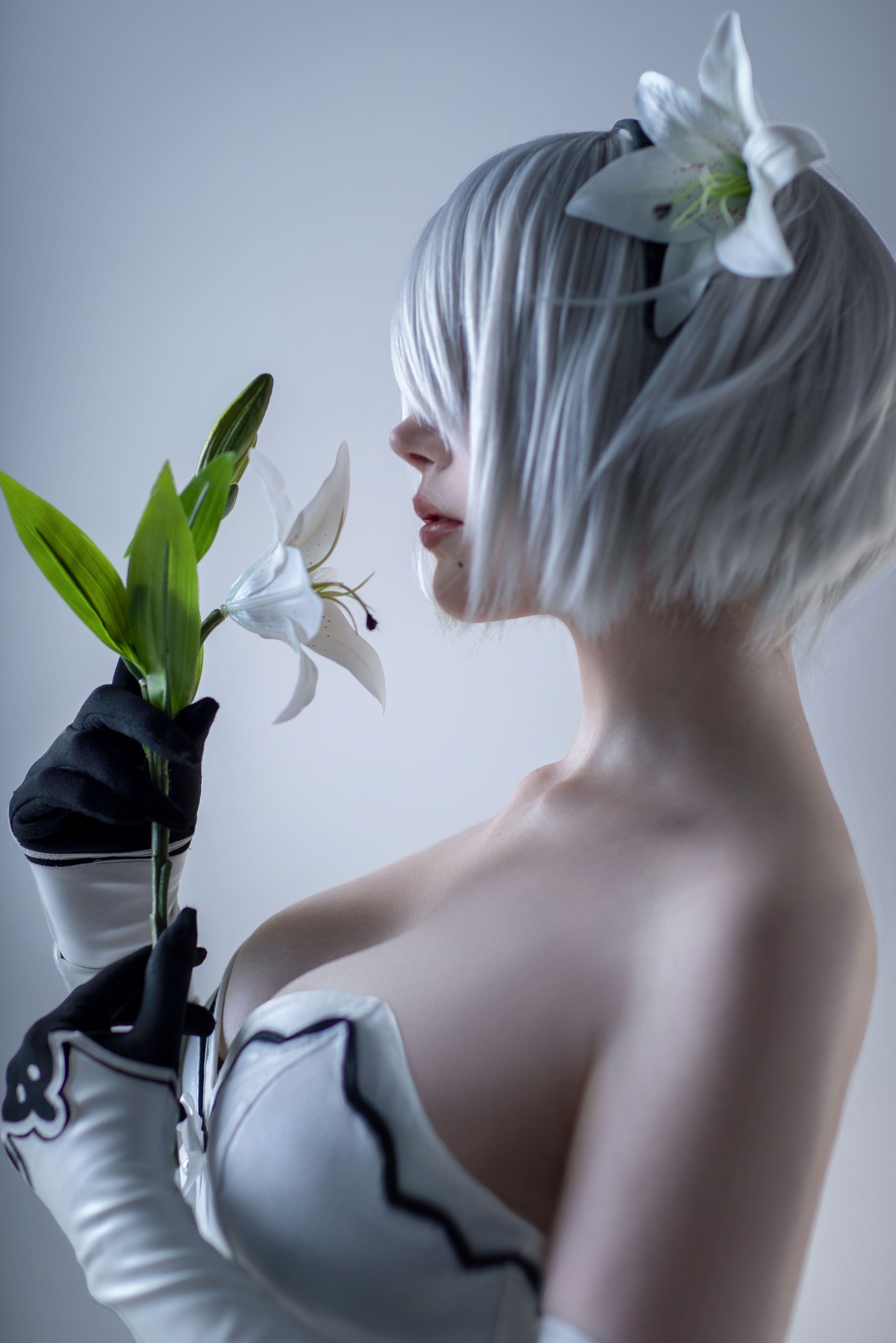 国外美女SayaTheFox – 2B Floral [10P]
