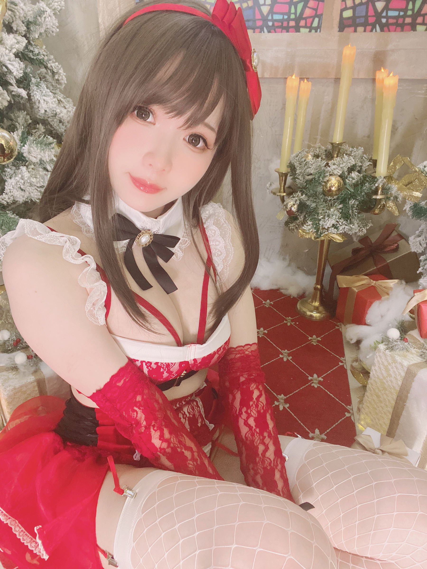 微博妹纸霜月shimo – もうすぐ今年も終わります！ [20P]