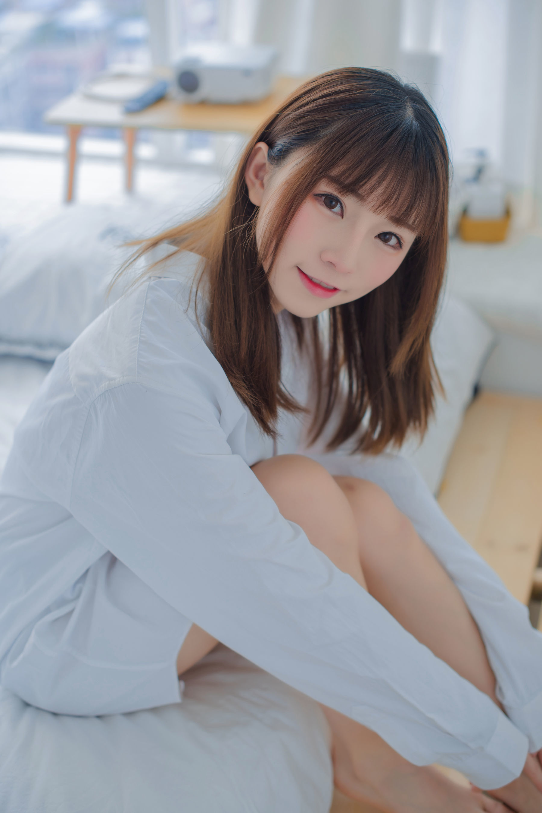 动漫博主Kitaro_绮太郎 – 白衬衫 [48P]