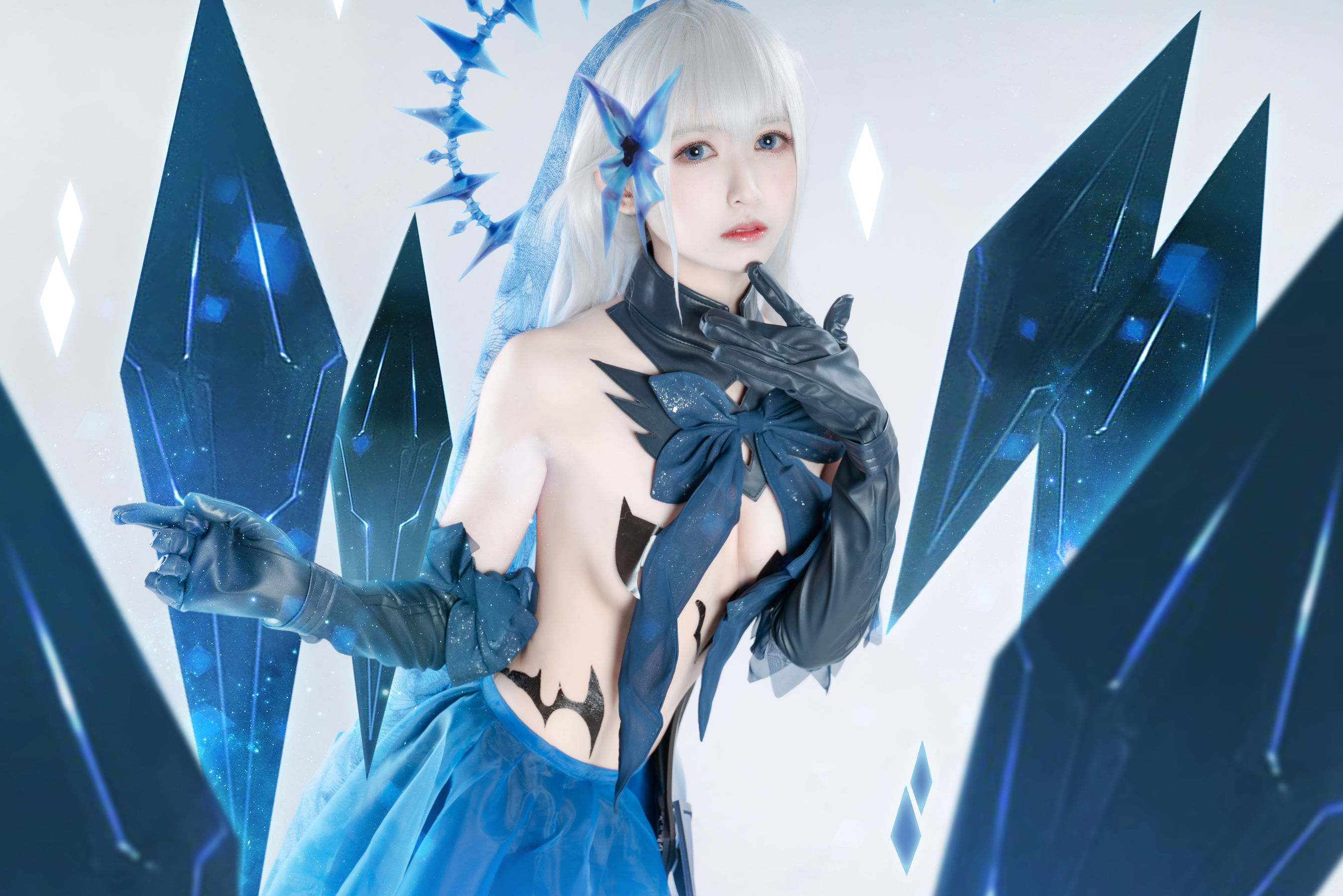 超人气Coser鳗鱼霏儿 狂三系列 折纸 [15P]