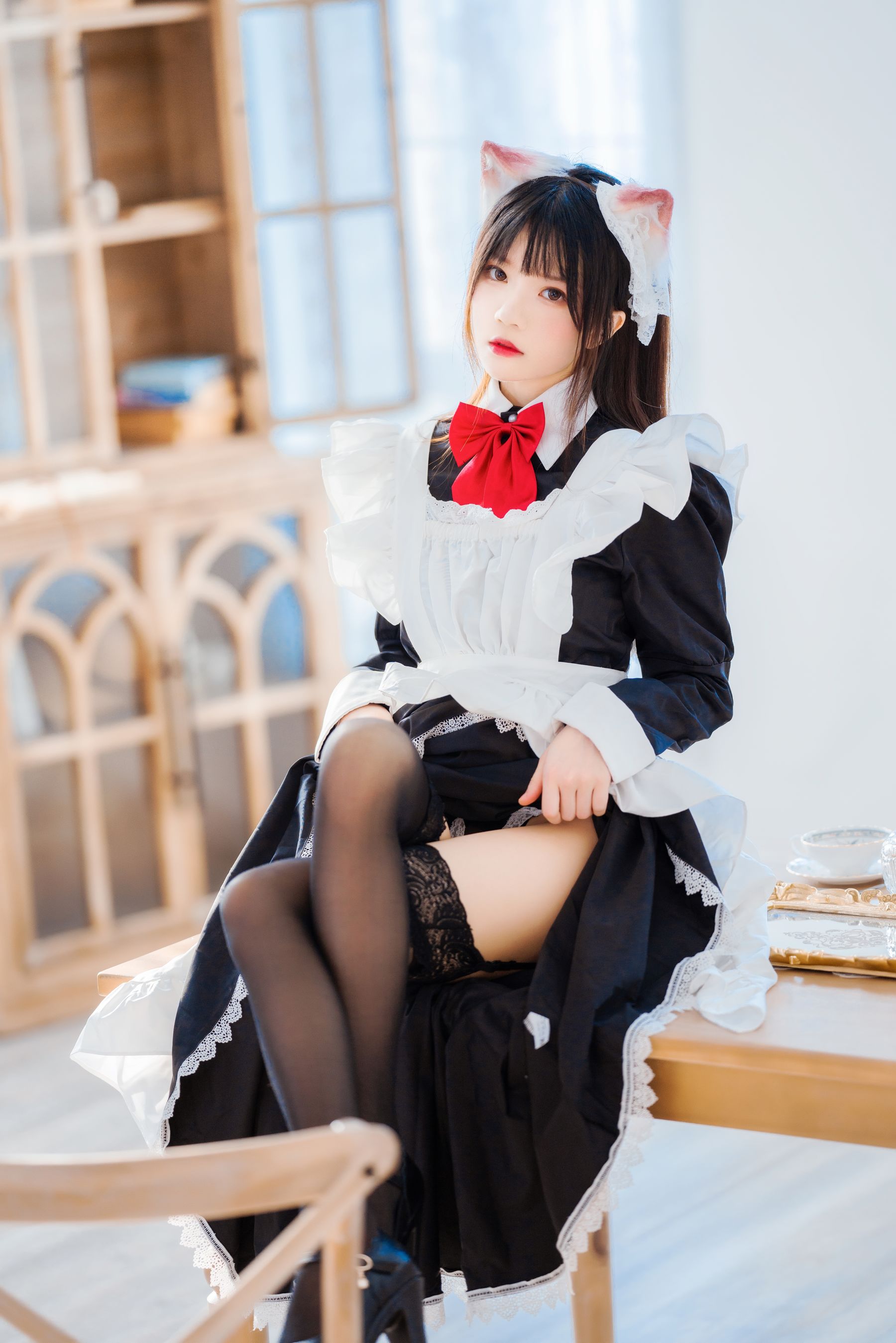 桜桃喵 – 长裙妹抖 [116P]