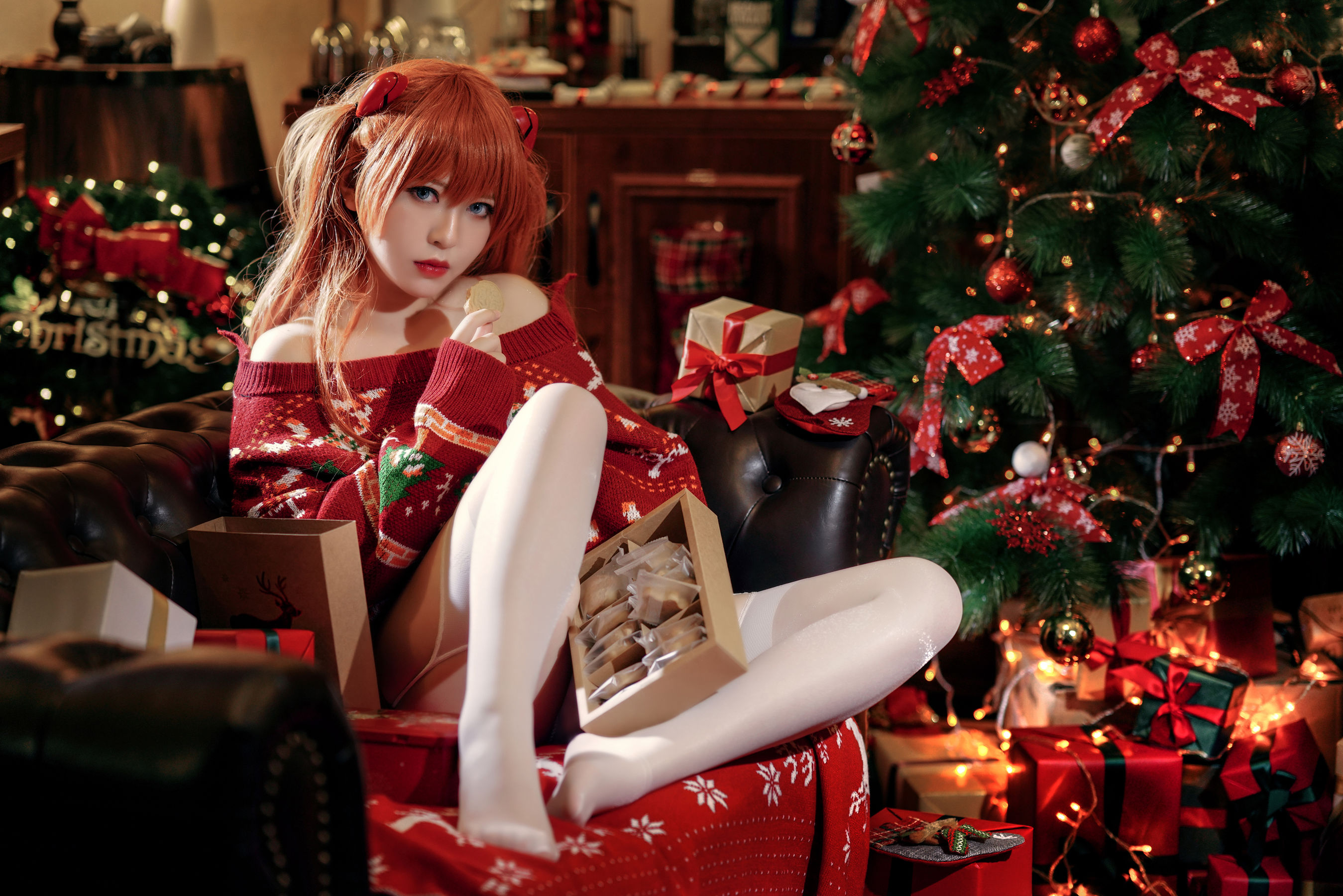 半半子 – 式波・ASUKA Christmas [41P]