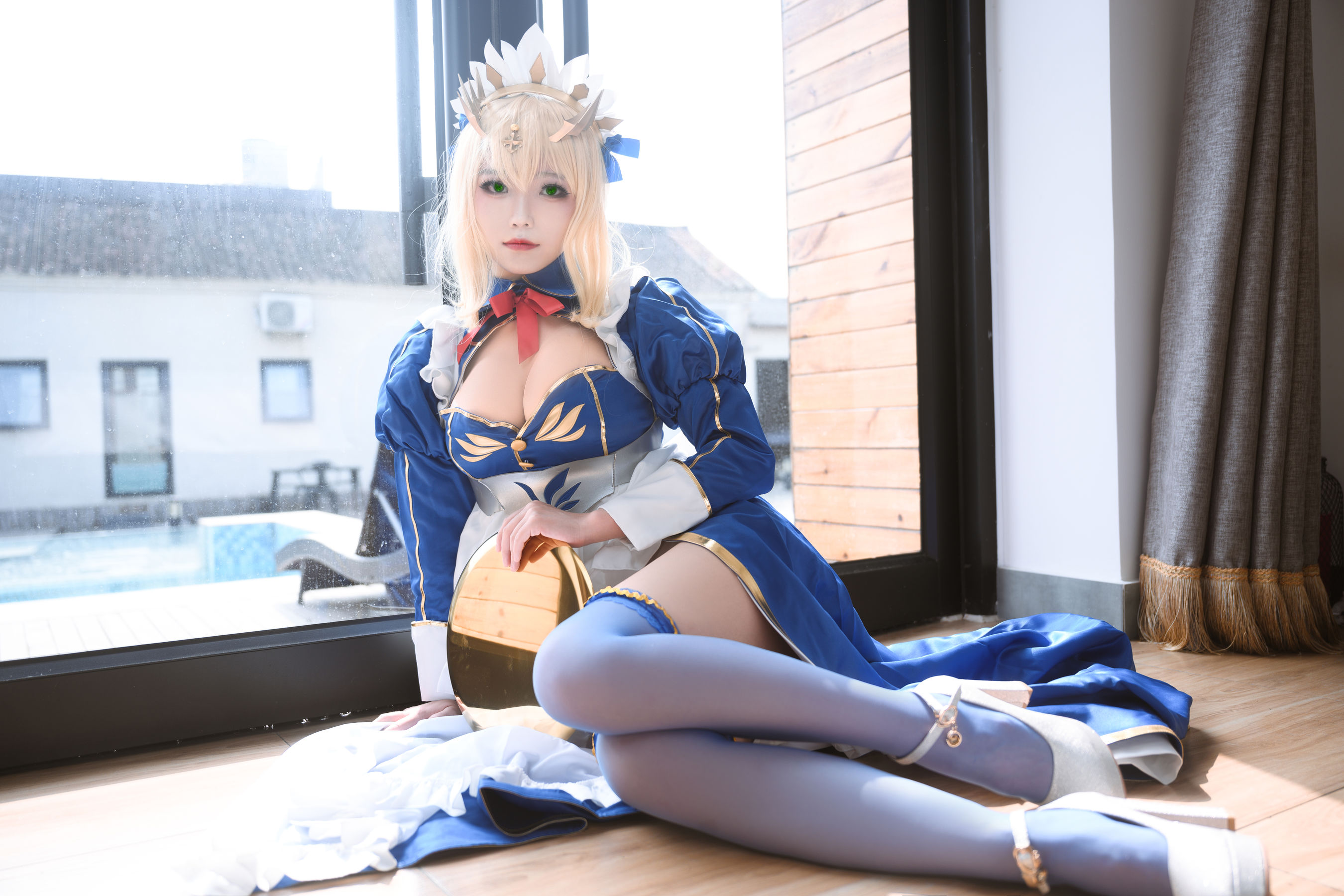 Cosplay汪知子 – 白枪呆 [17P]