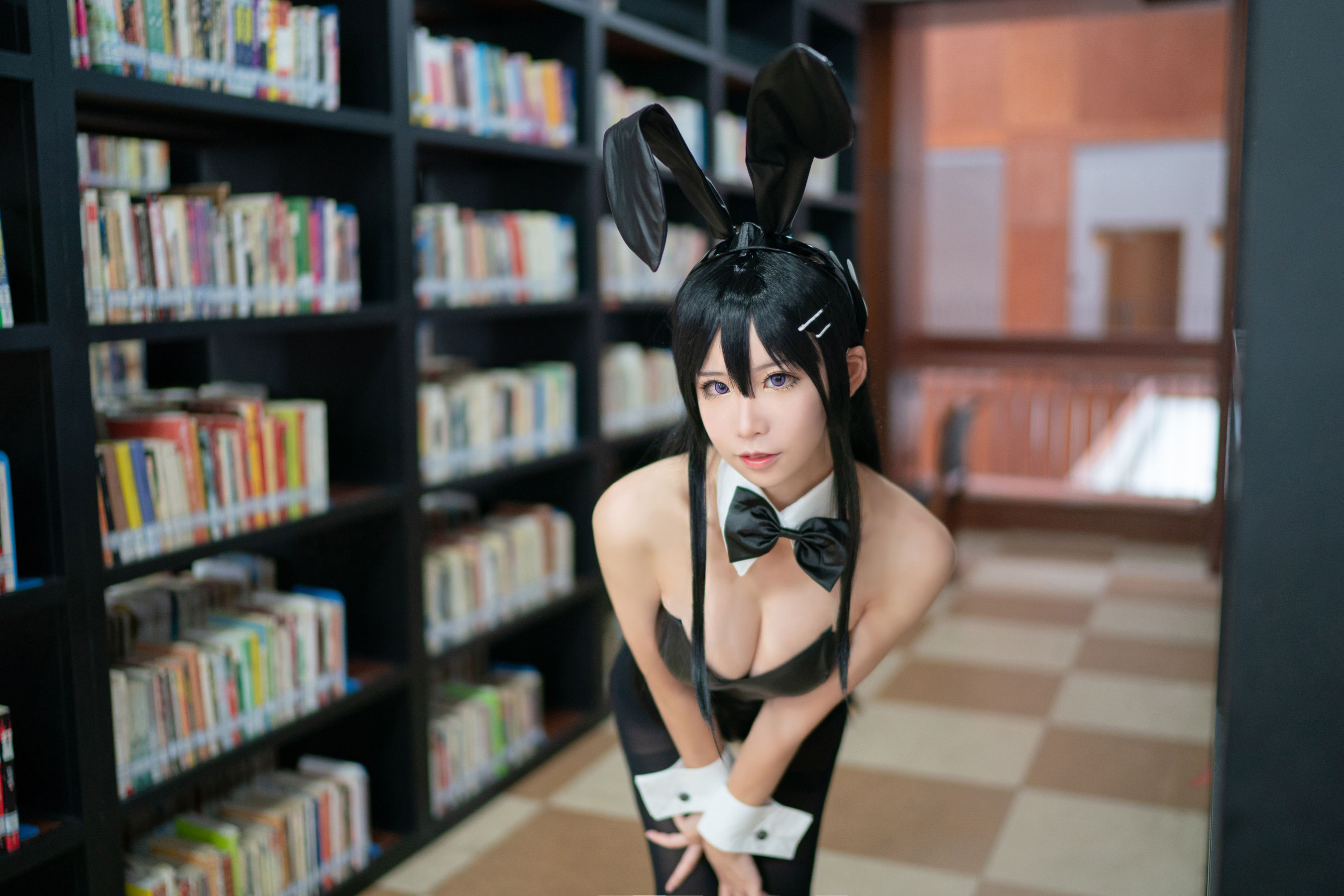 动漫博主爱老师_PhD – 兔女郎学姐 [8P]