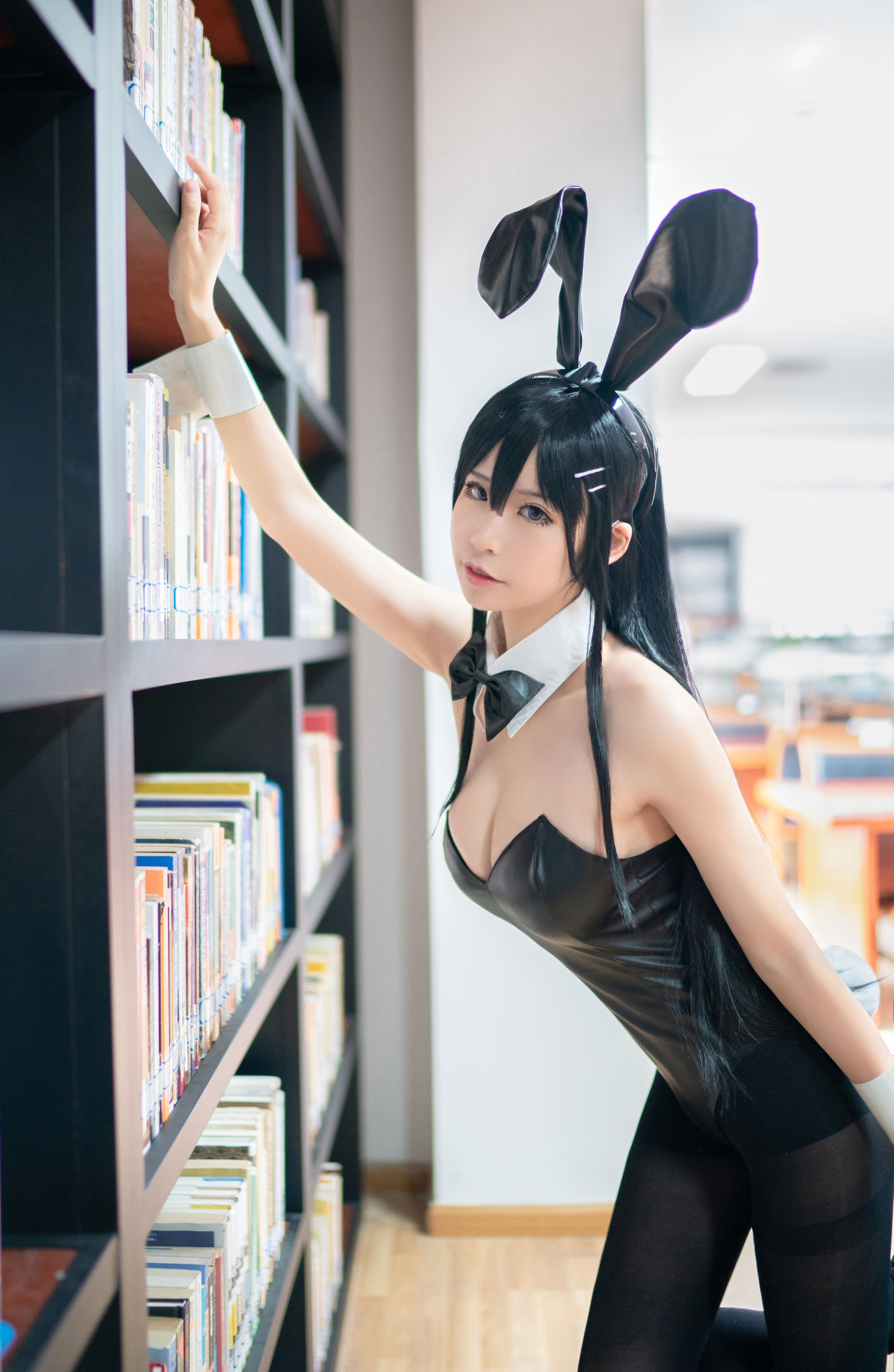 动漫博主爱老师_PhD – 兔女郎学姐 [8P]