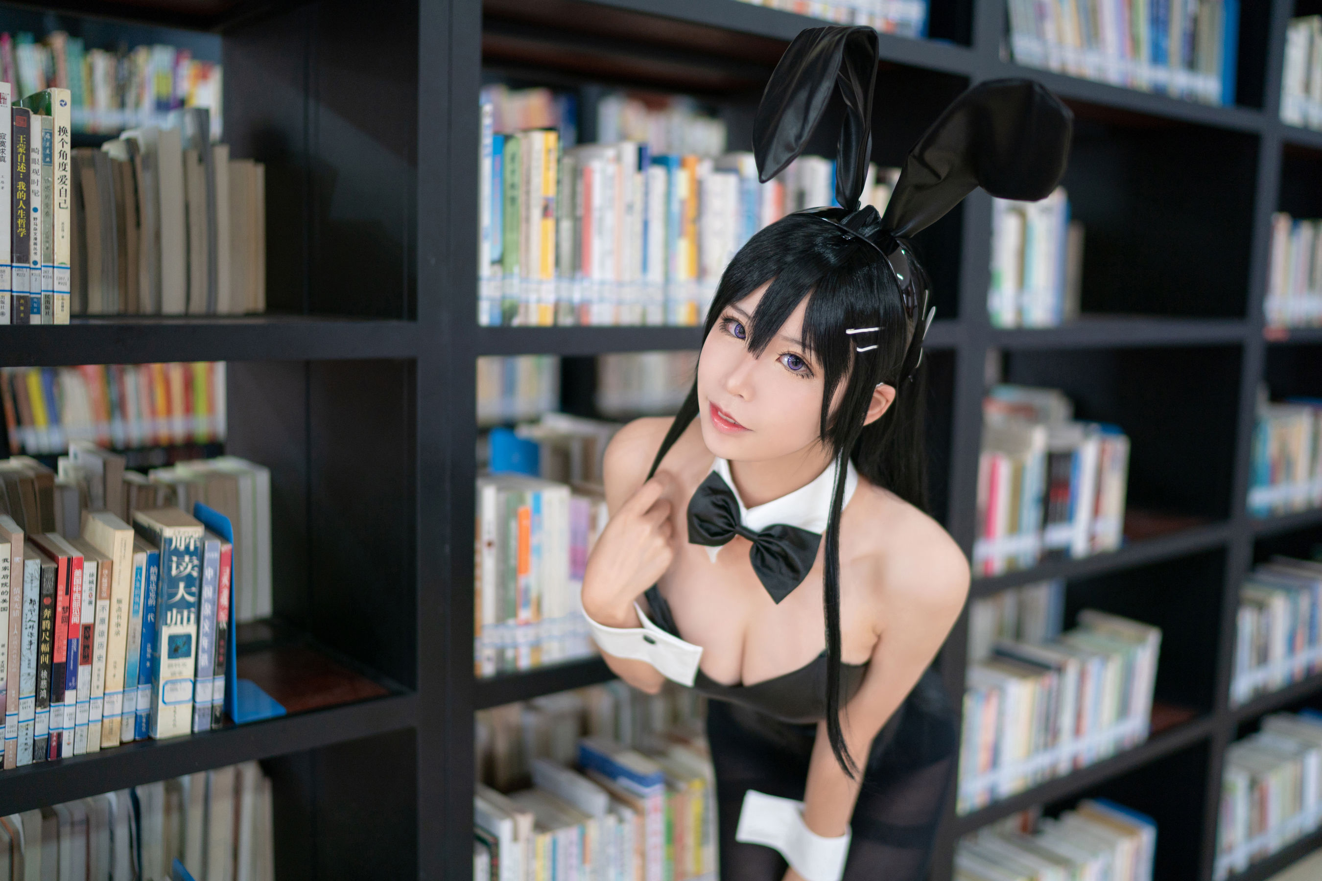 动漫博主爱老师_PhD – 兔女郎学姐 [8P]