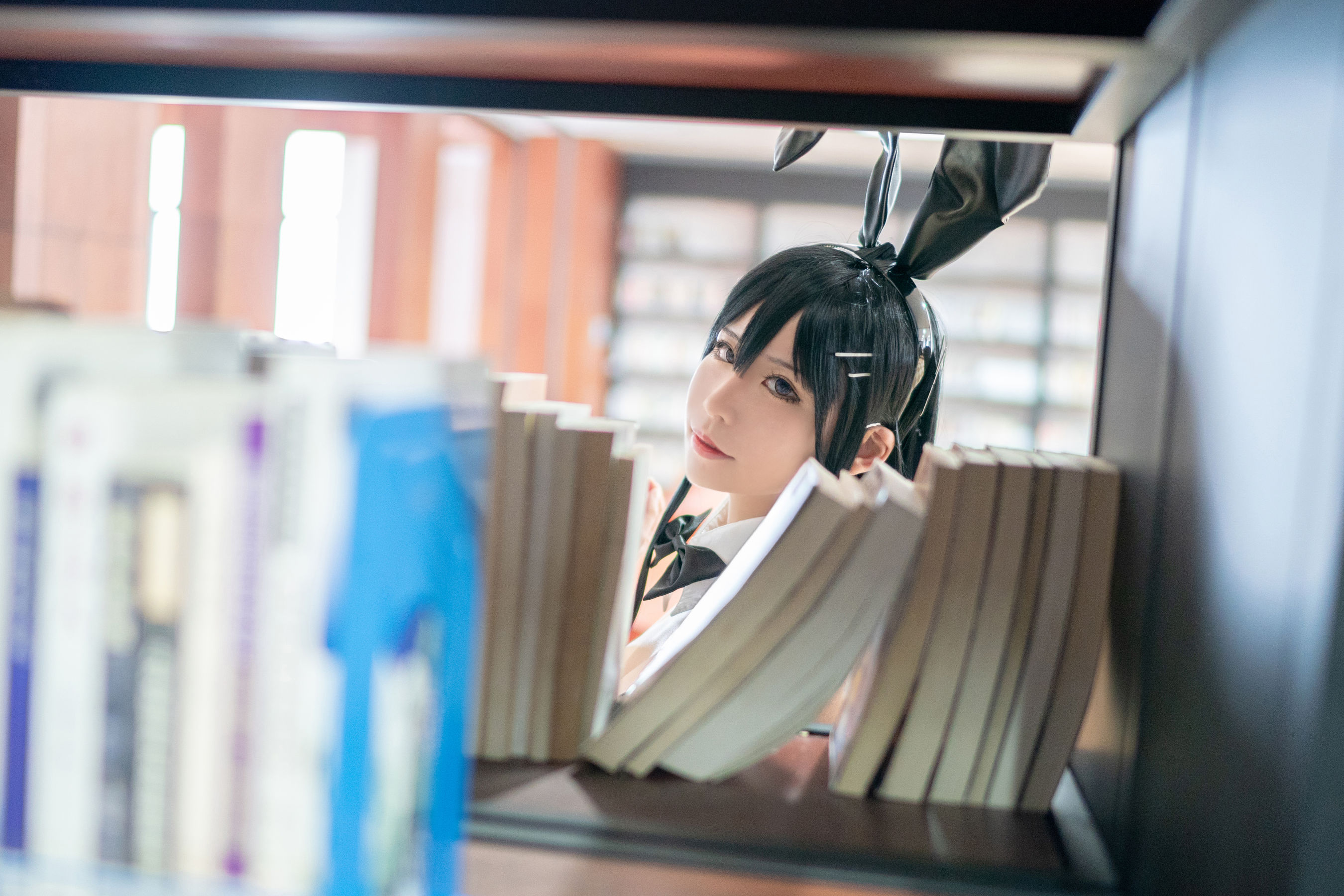 动漫博主爱老师_PhD – 兔女郎学姐 [8P]