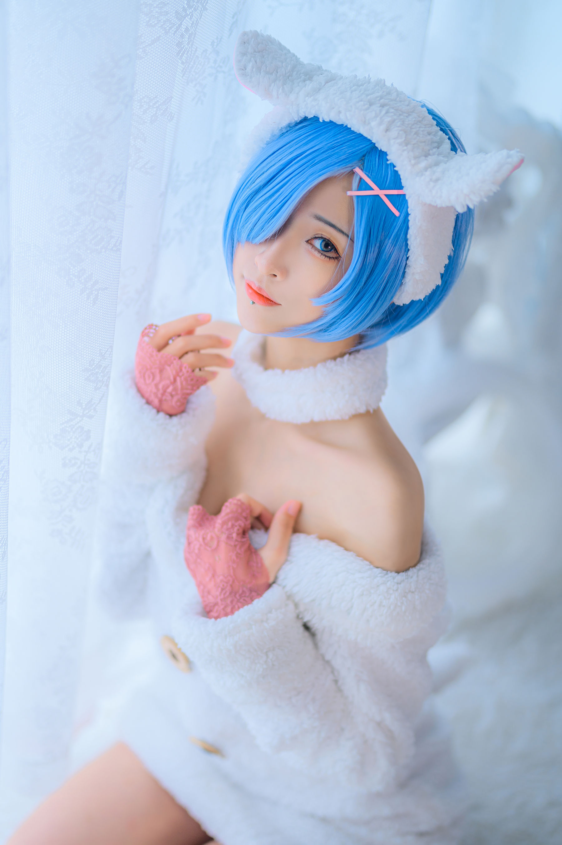 妹抖青 – 蕾姆绵羊 [10P]