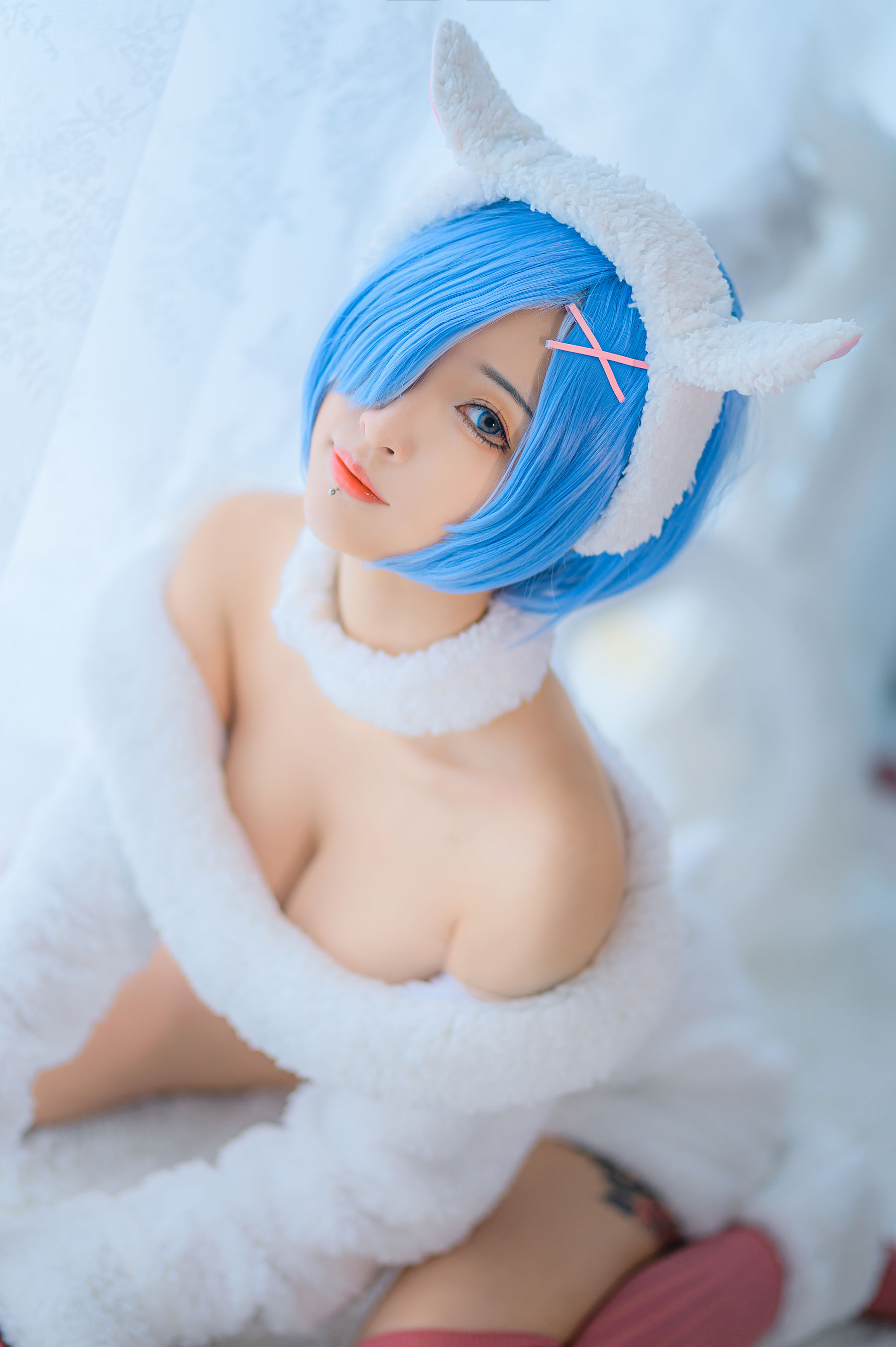 妹抖青 – 蕾姆绵羊 [10P]