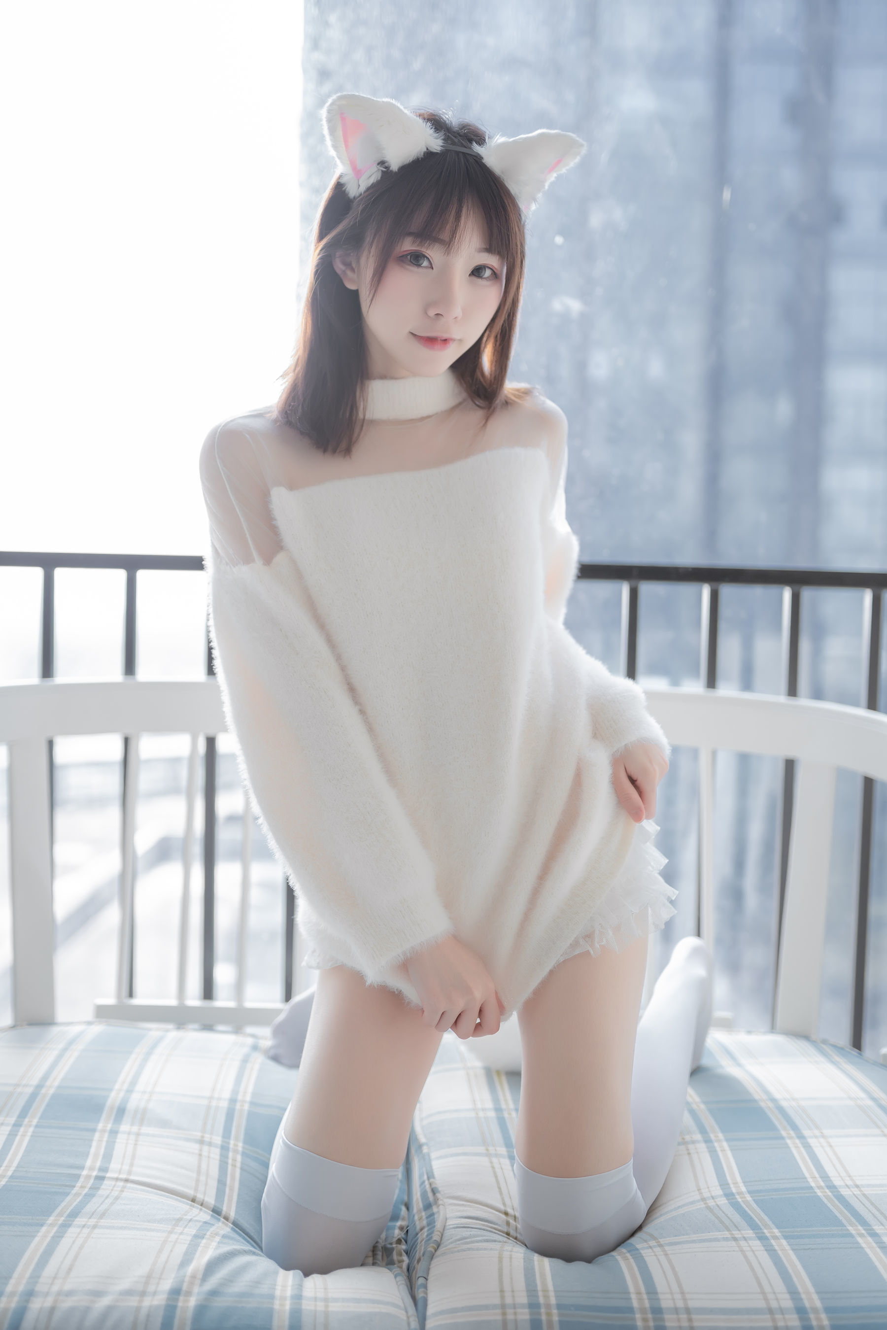 动漫博主Kitaro_绮太郎 – 白喵女友 [41P]