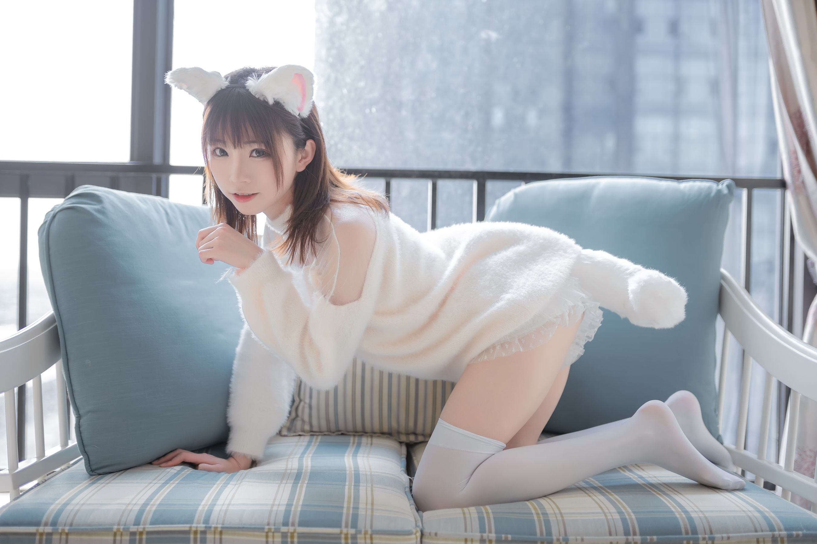 动漫博主Kitaro_绮太郎 – 白喵女友 [41P]