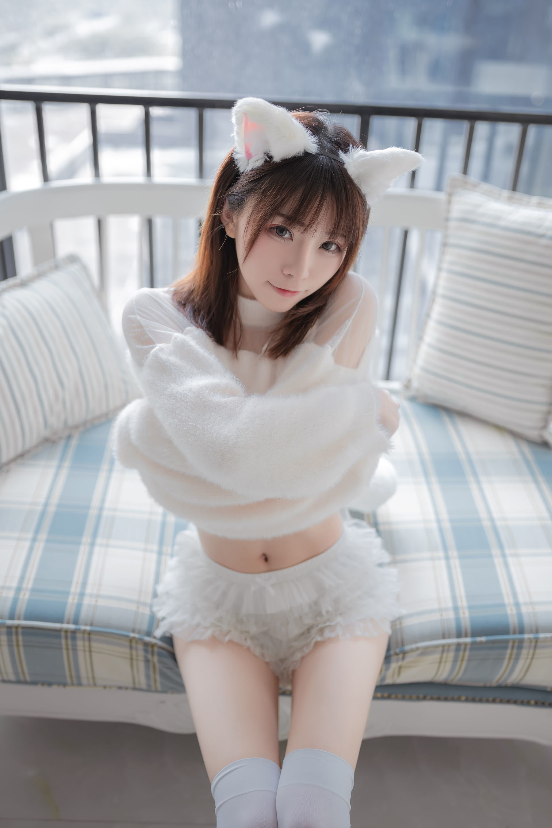 动漫博主Kitaro_绮太郎 – 白喵女友 [41P]