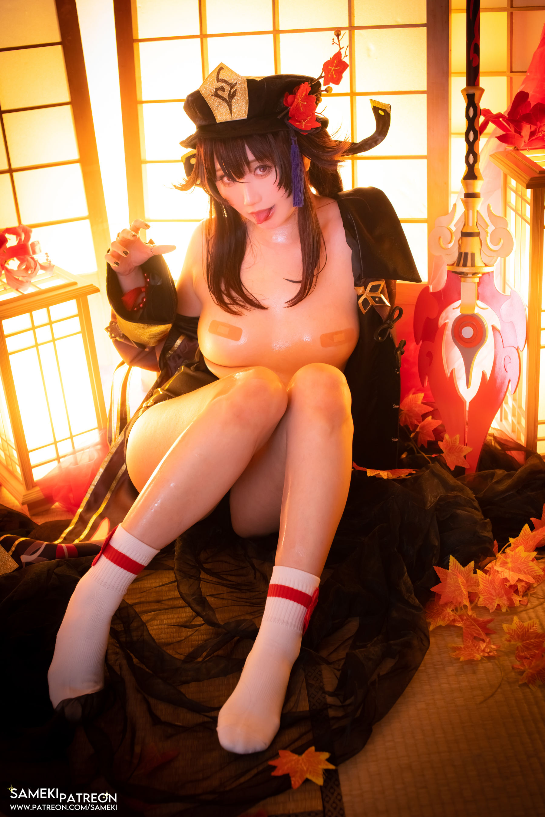 Sameki – 胡桃 [37P]