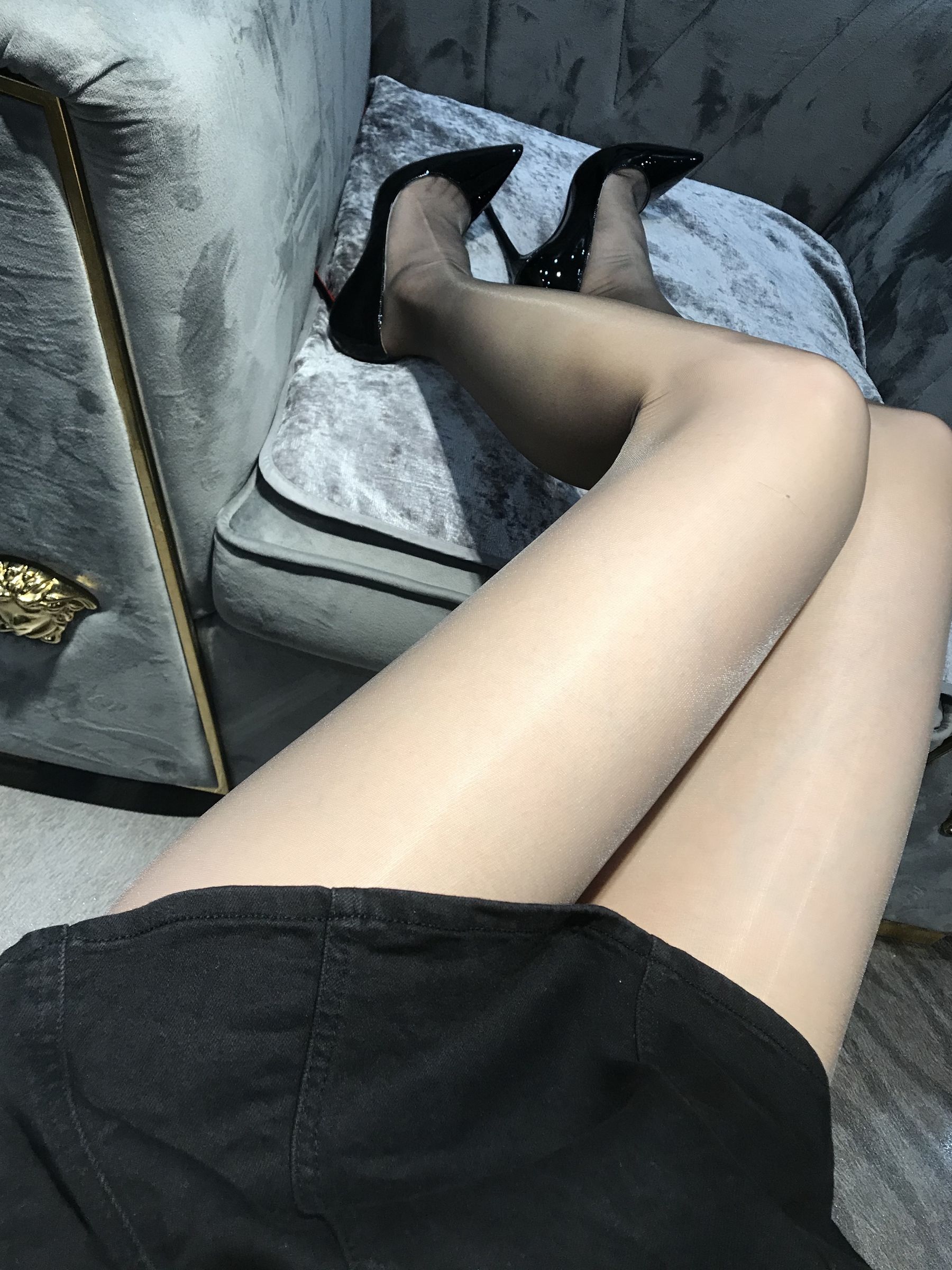 丝足博主麋鹿_Monroe 2020.06.02 灰亮丝 [7P]