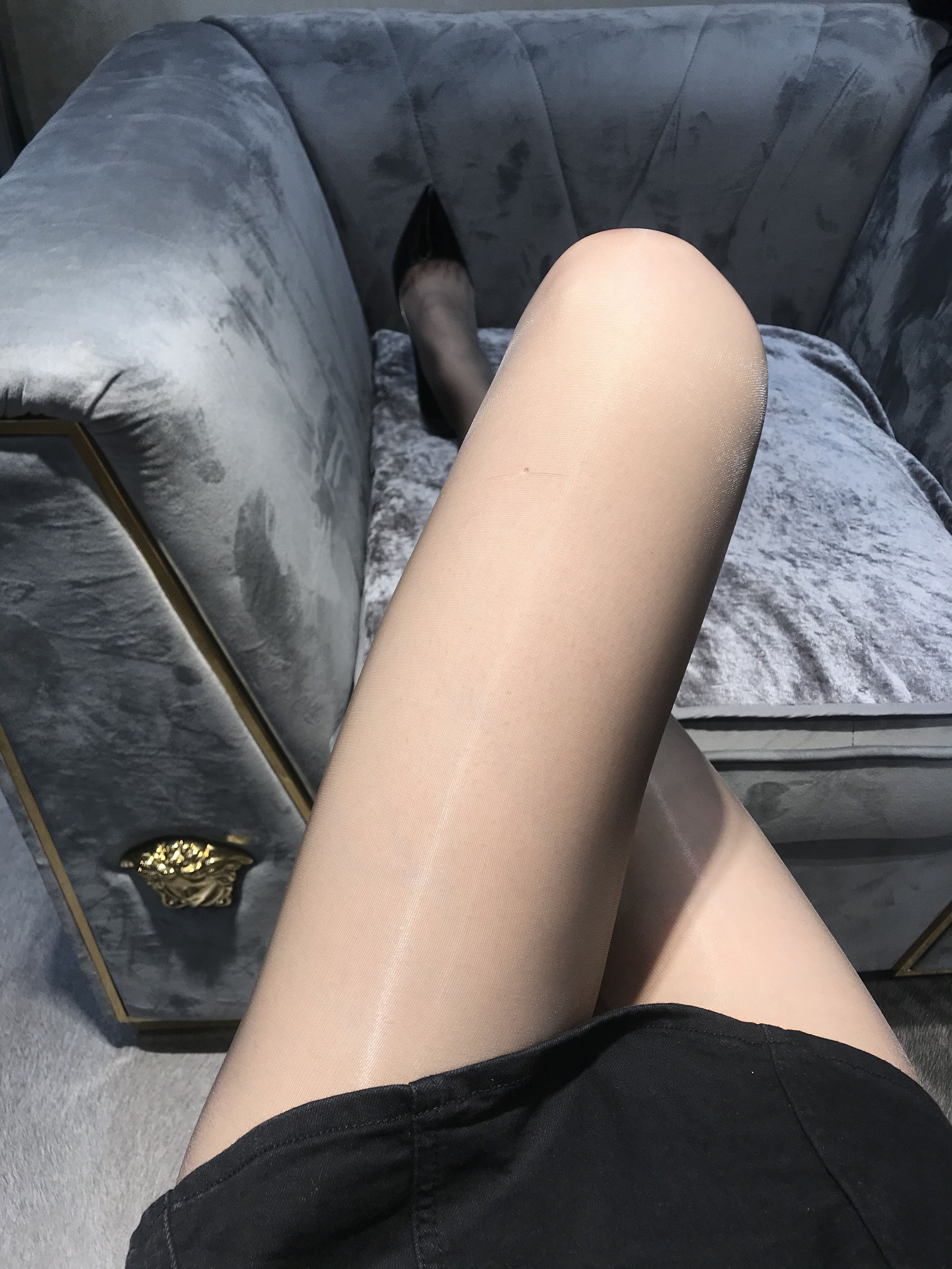 丝足博主麋鹿_Monroe 2020.06.02 灰亮丝 [7P]