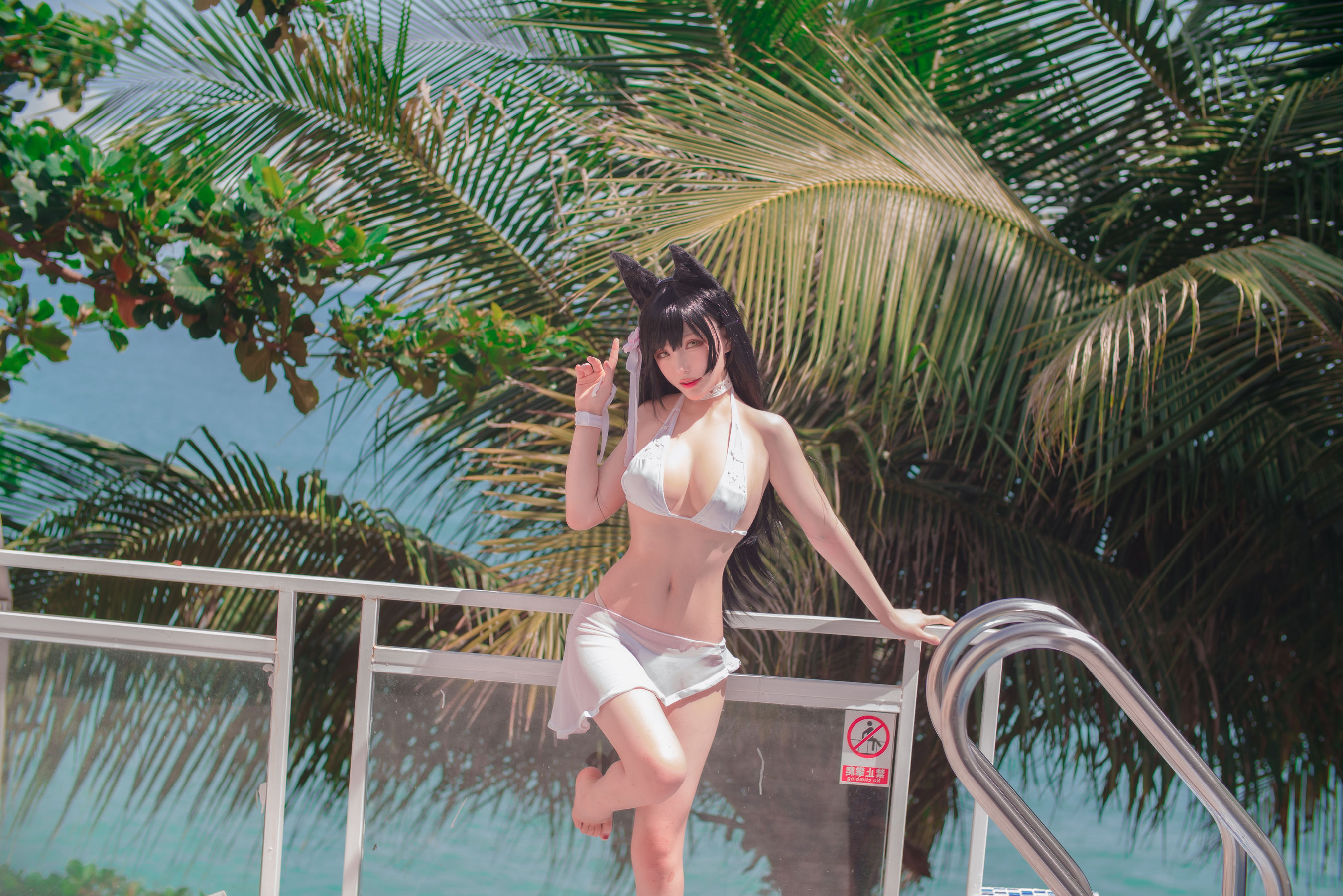 起司块wii – 爱宕泳装 [42P]