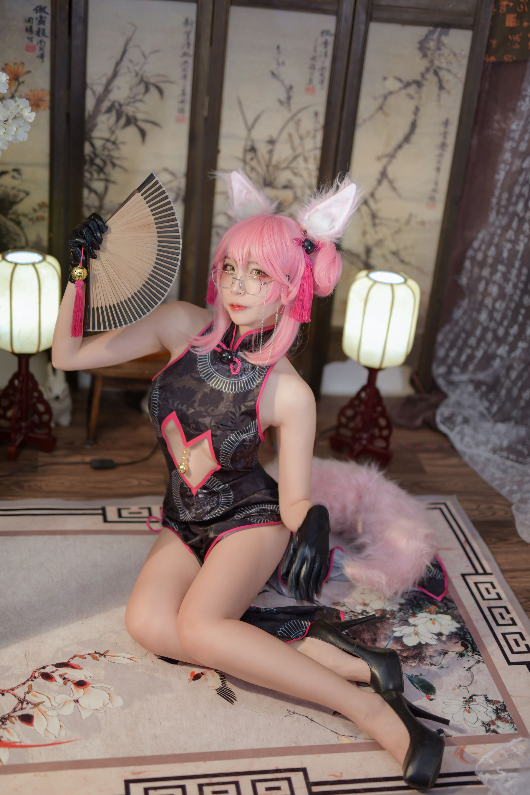人气Coser二佐Nisa Fate旗袍狐 [28P]