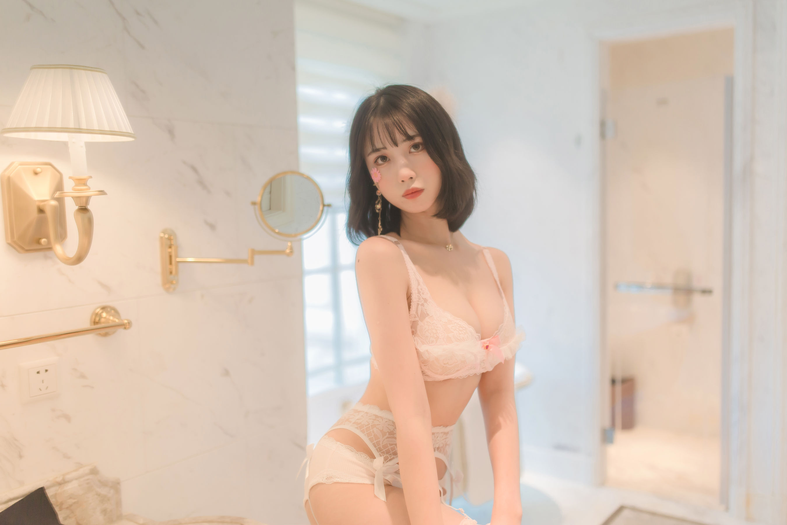 次元少女念雪ww – 粉色系套装 [30P]