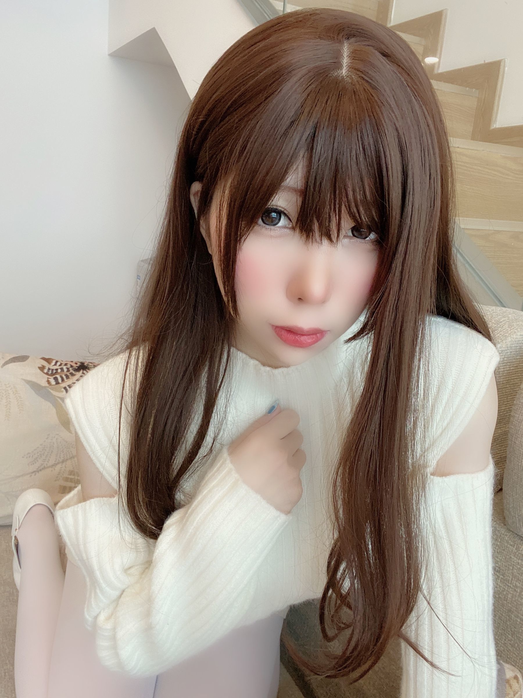 二次元巨乳美女鹿野希 – 草莓女友 [73P]