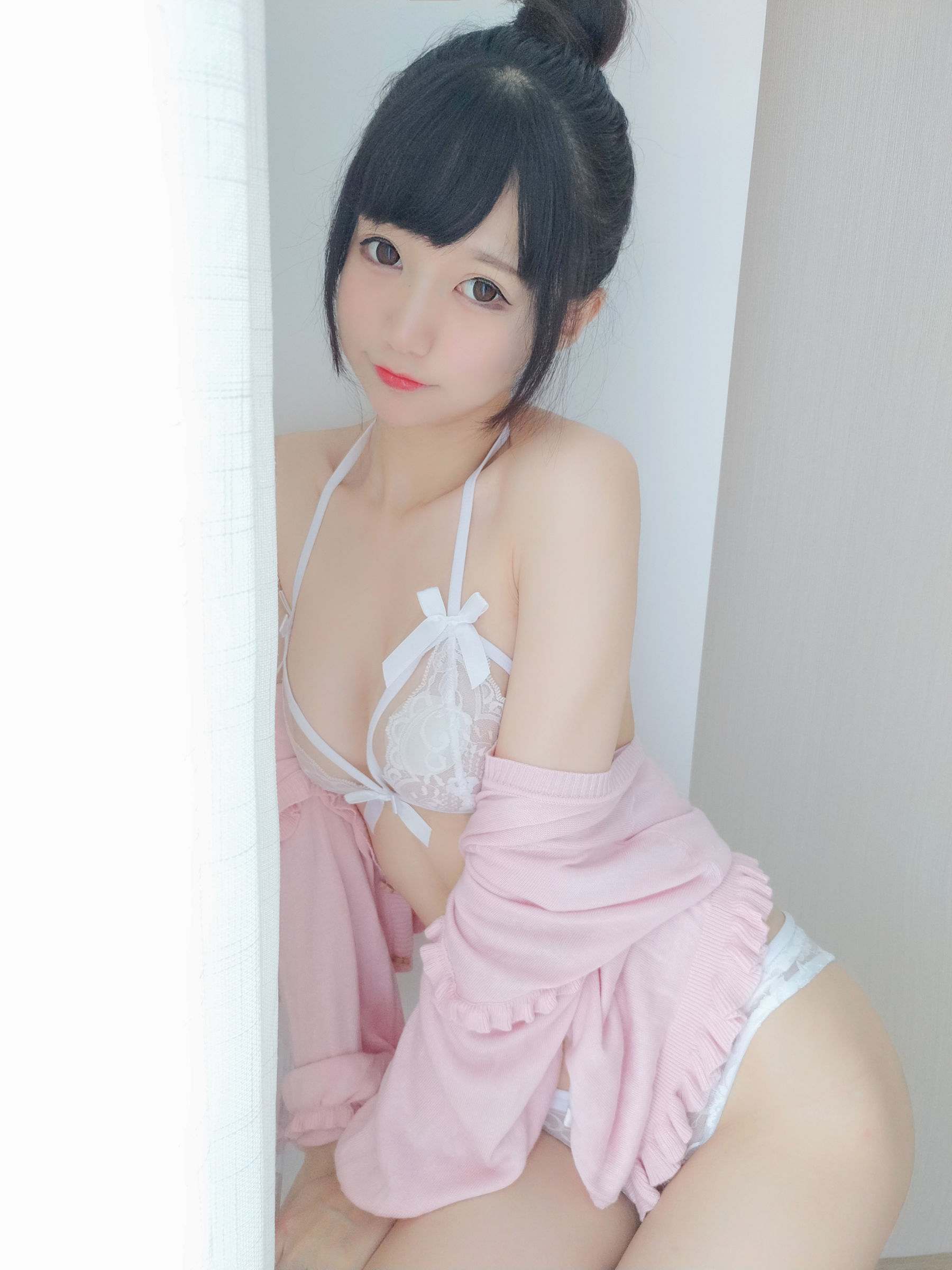 NAGISA魔物喵[fantia] – 夏のレースの下着 [32P]