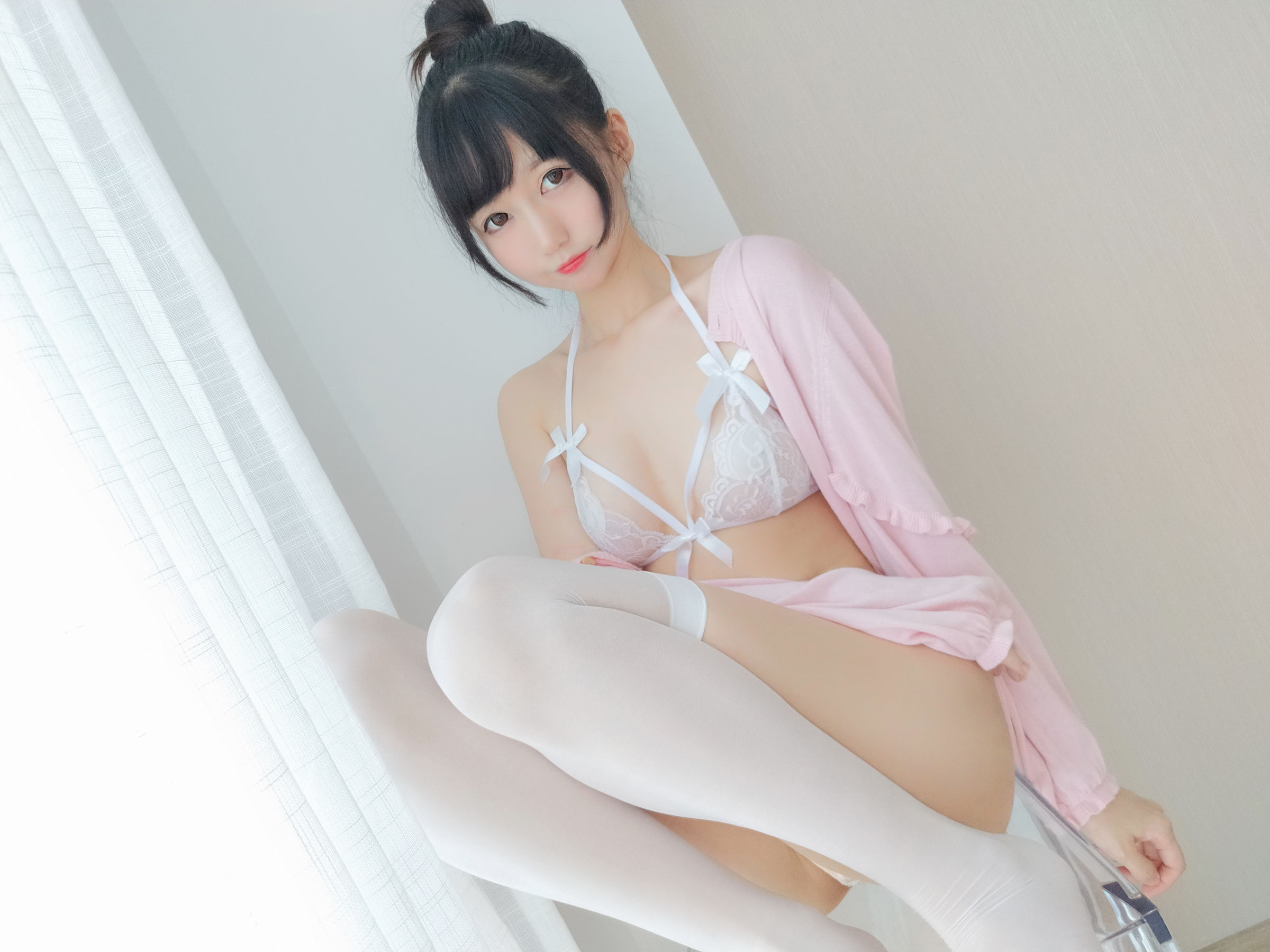 NAGISA魔物喵[fantia] – 夏のレースの下着 [32P]