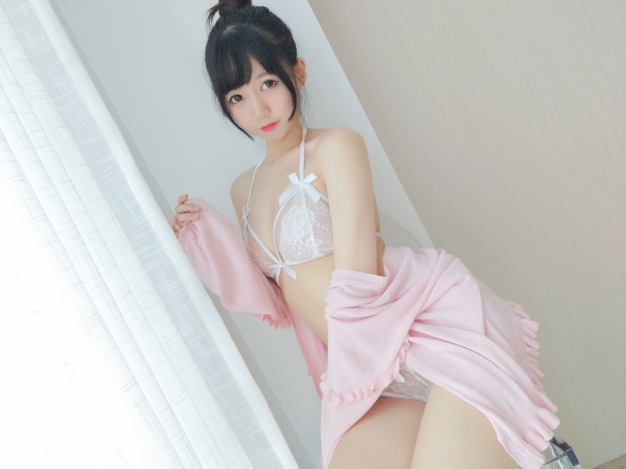 NAGISA魔物喵[fantia] – 夏のレースの下着 [32P]