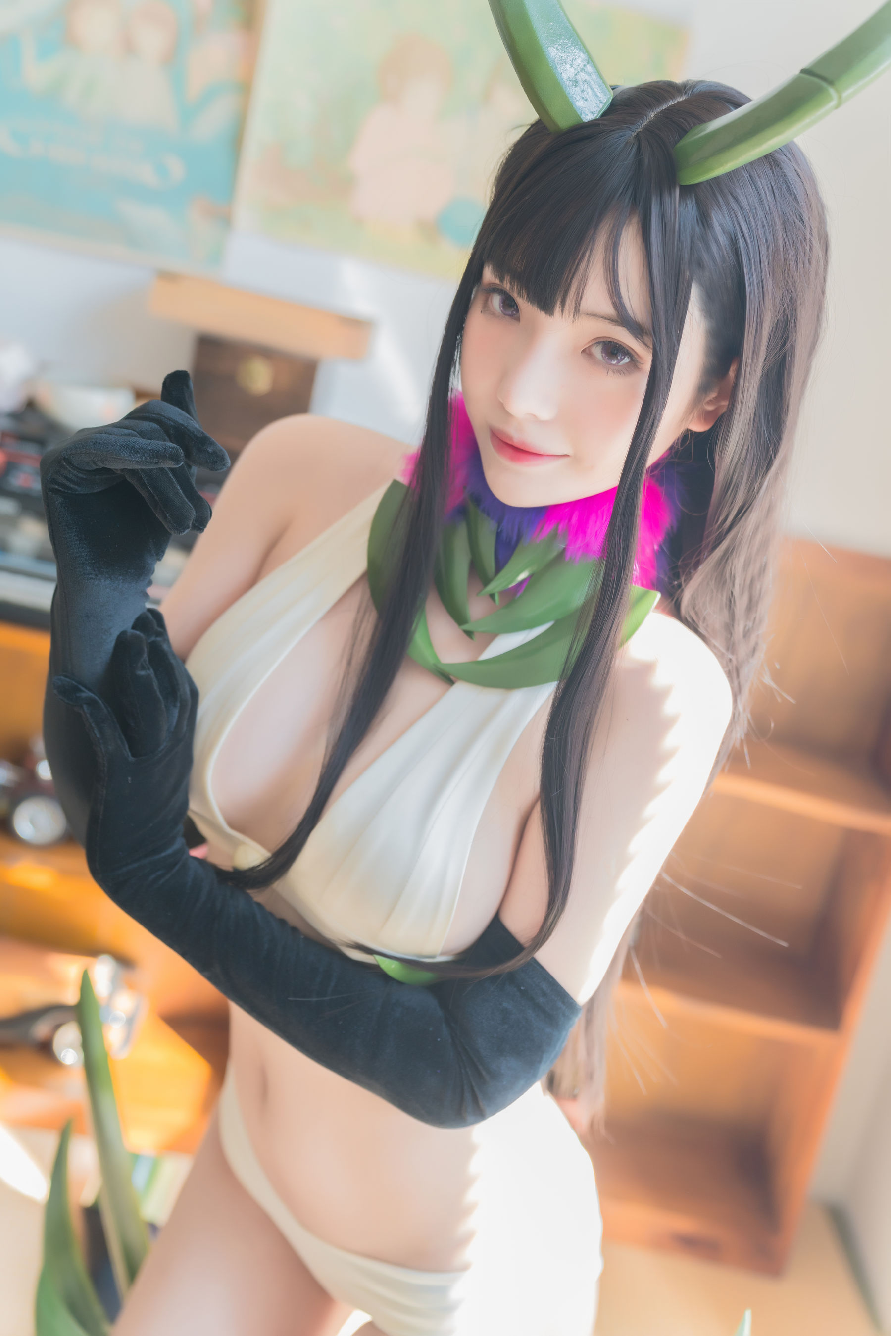 [Cosplay写真] 动漫博主雯妹 – 恶魔姐姐 [28P]