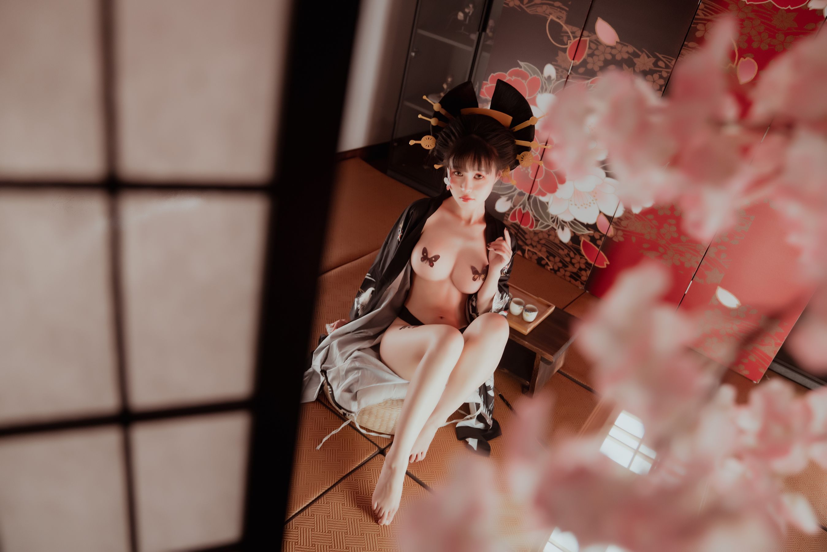 美少女晕崽 – 小樱花 [55P]
