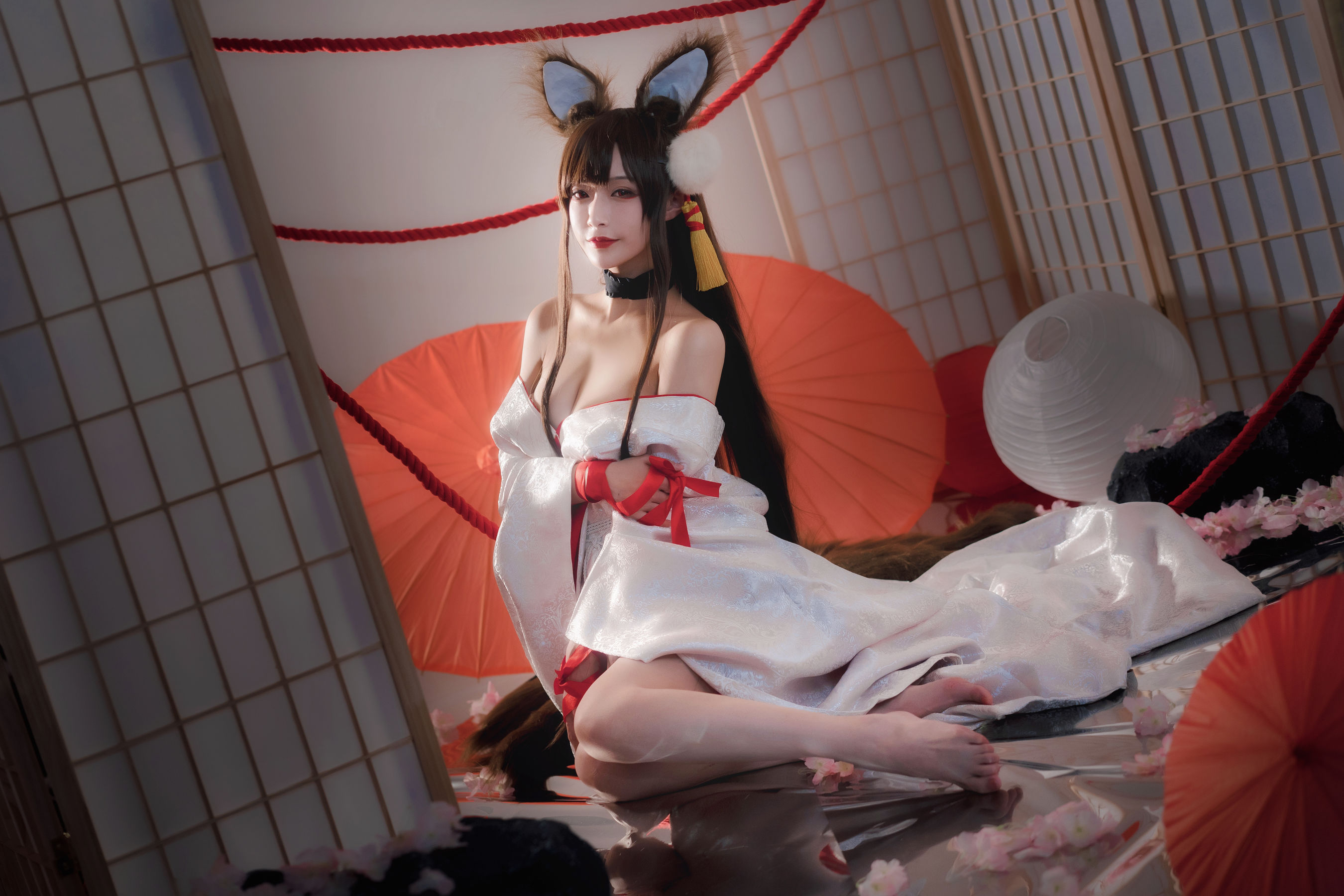 [Cosplay写真] 动漫博主铁板烧鬼舞w – 赤城 [20P]
