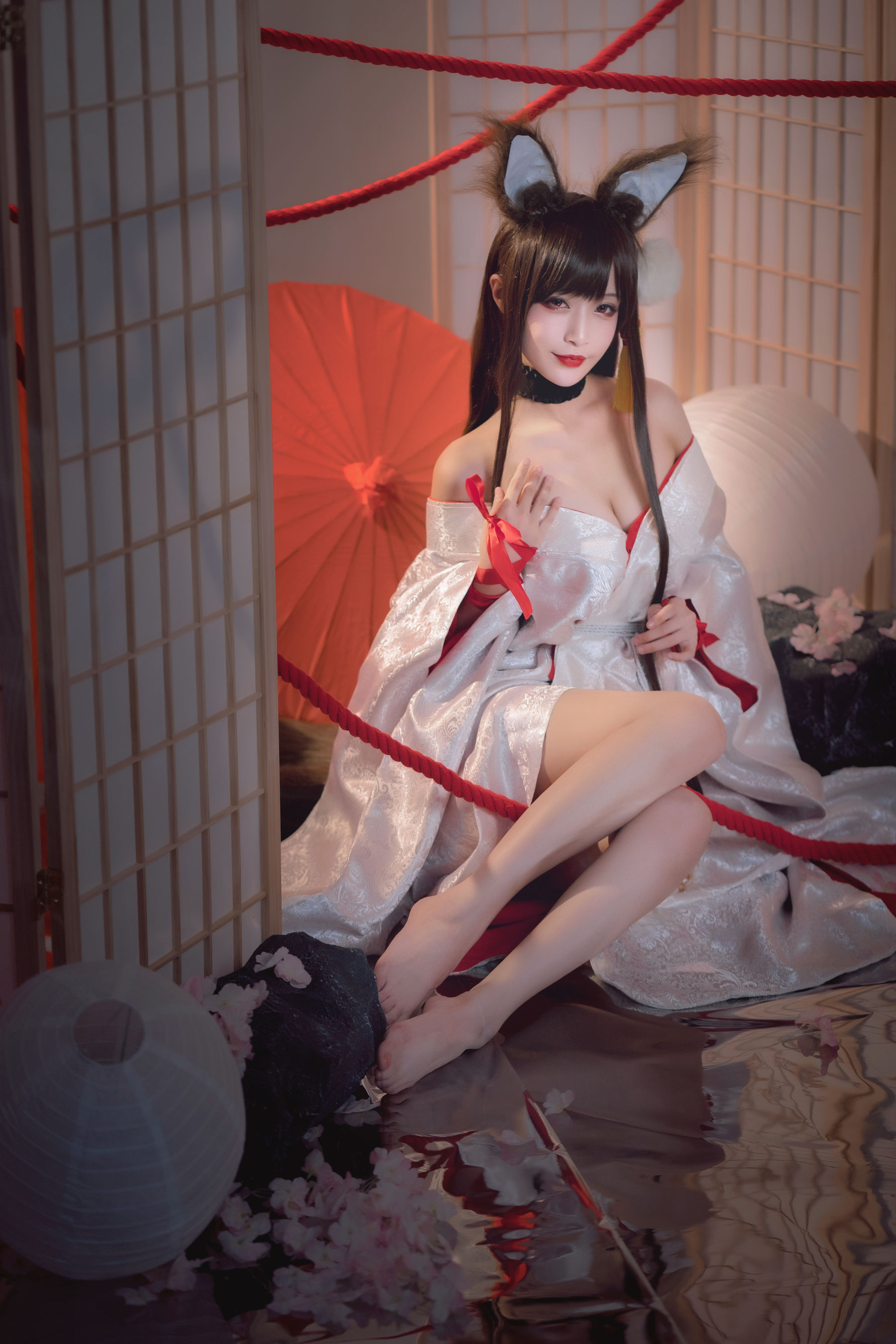 [Cosplay写真] 动漫博主铁板烧鬼舞w – 赤城 [20P]