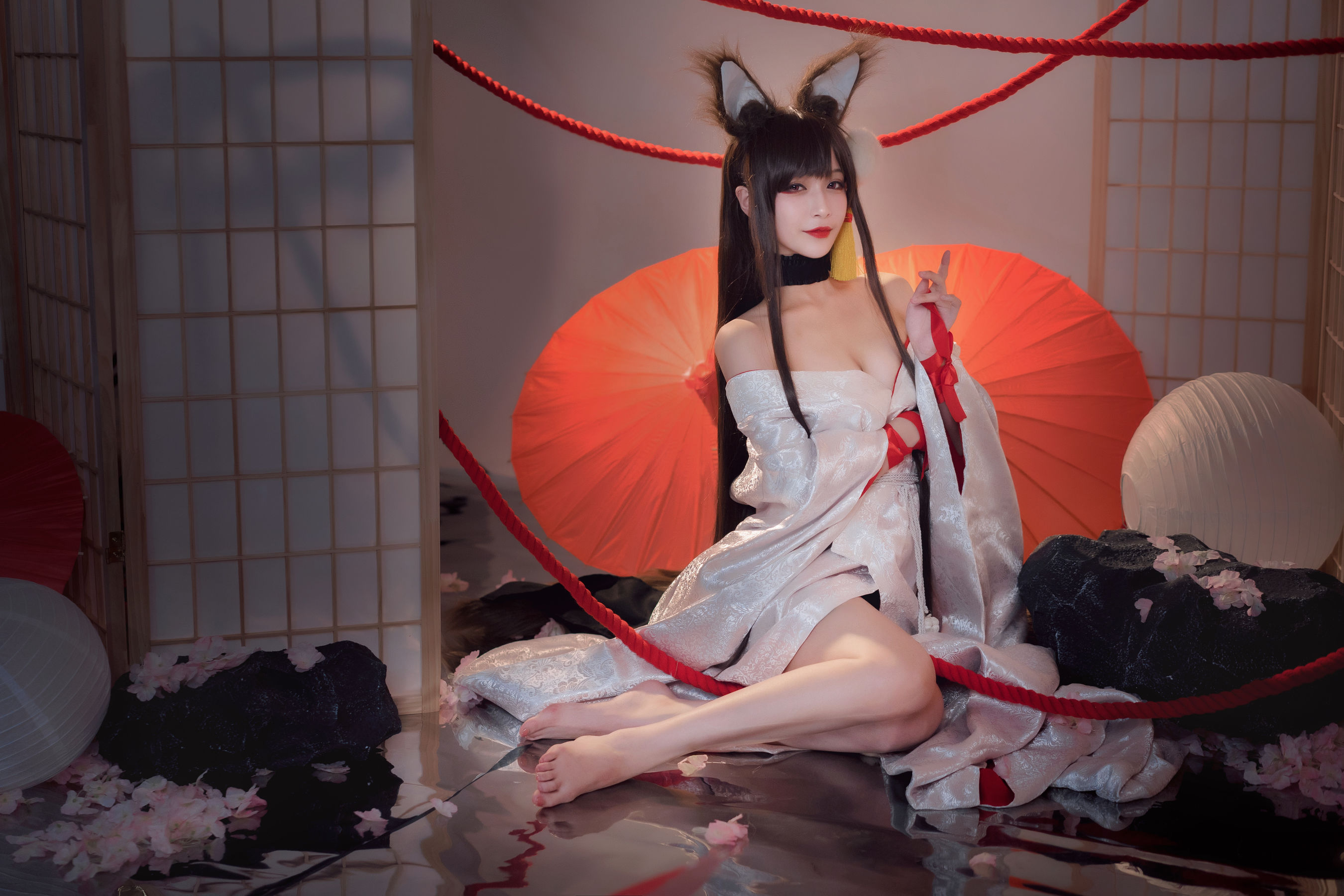 [Cosplay写真] 动漫博主铁板烧鬼舞w – 赤城 [20P]