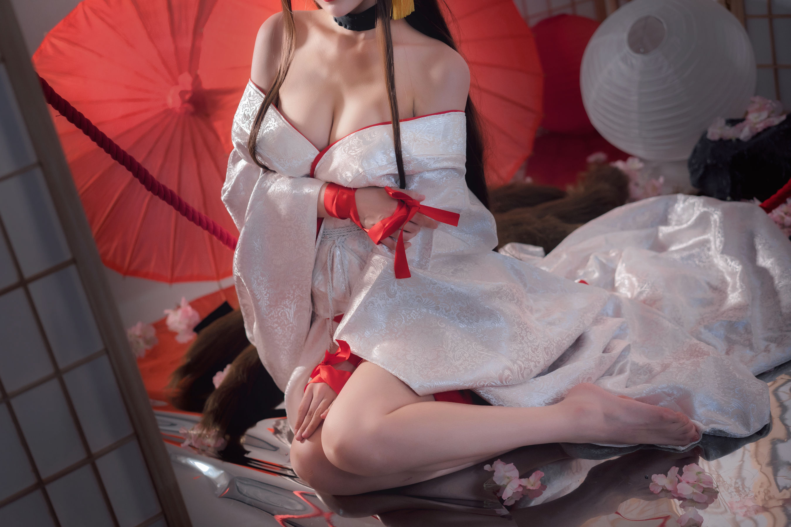 [Cosplay写真] 动漫博主铁板烧鬼舞w – 赤城 [20P]