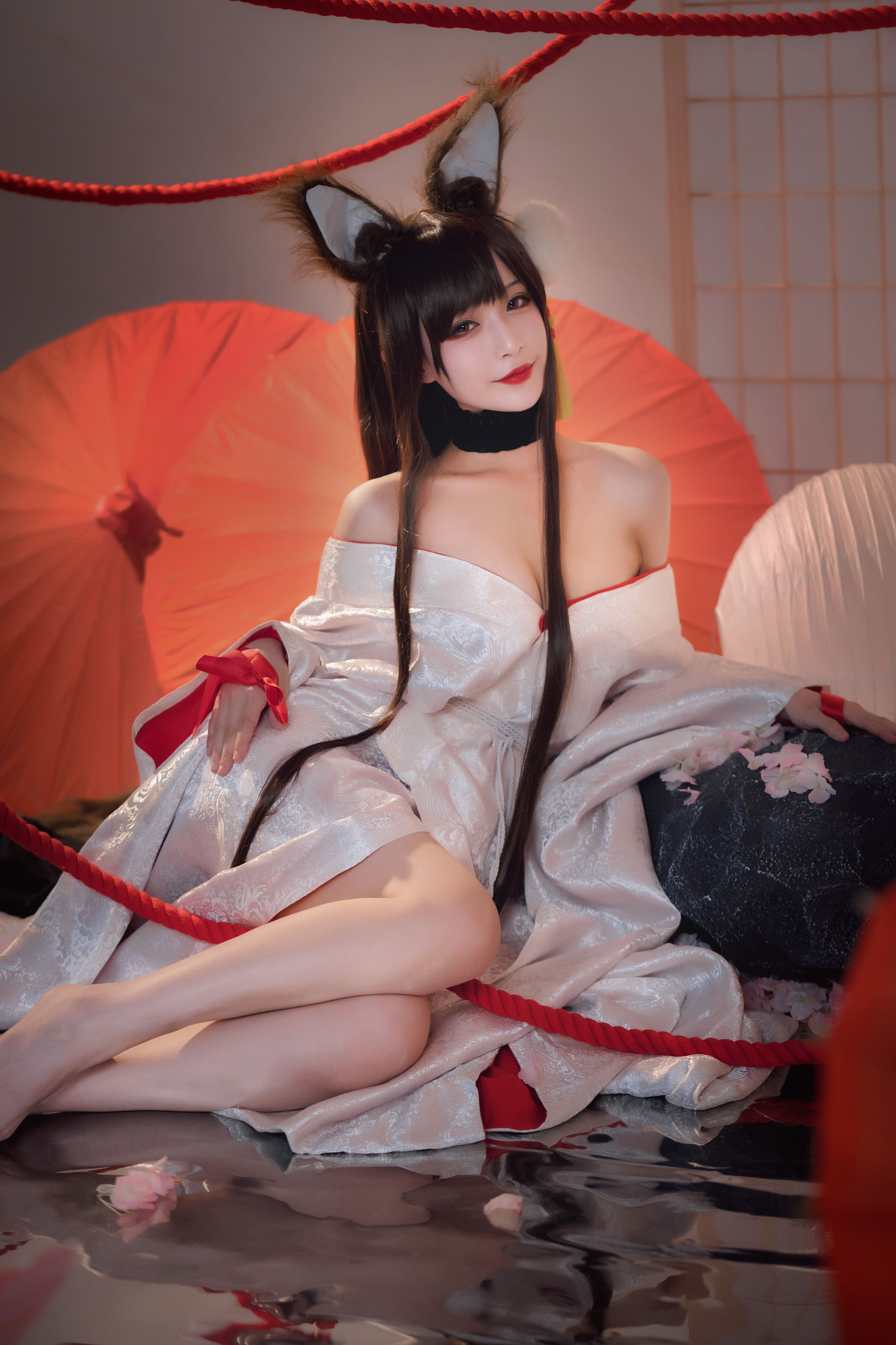 [Cosplay写真] 动漫博主铁板烧鬼舞w – 赤城 [20P]