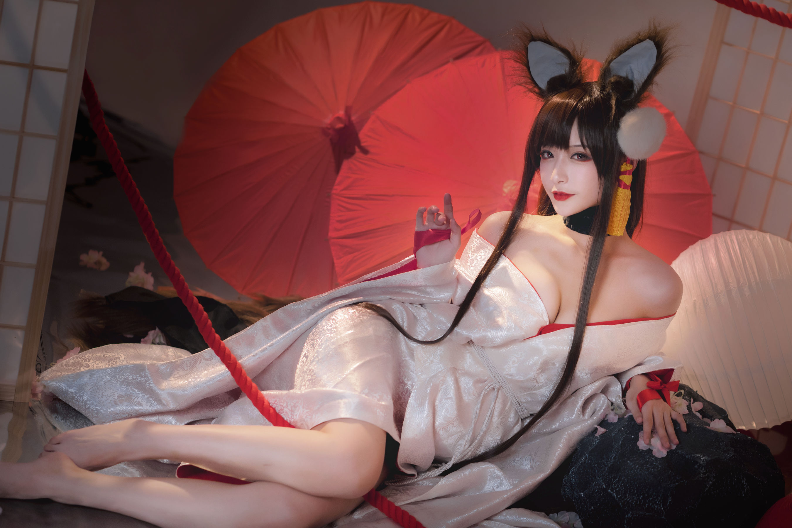 [Cosplay写真] 动漫博主铁板烧鬼舞w – 赤城 [20P]