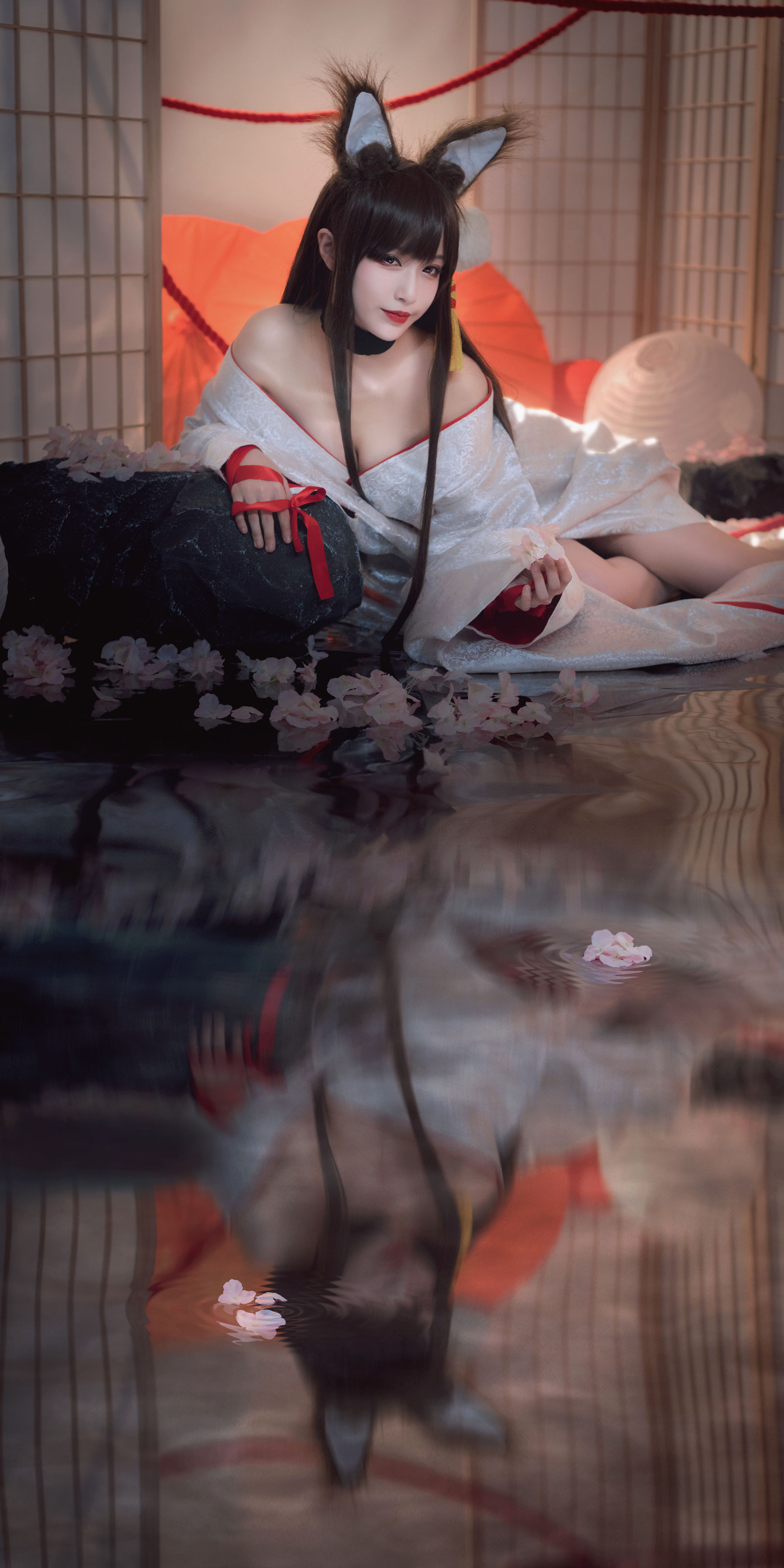 [Cosplay写真] 动漫博主铁板烧鬼舞w – 赤城 [20P]