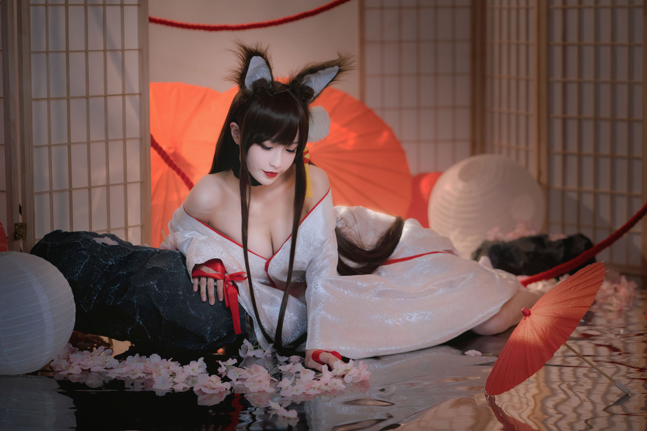 [Cosplay写真] 动漫博主铁板烧鬼舞w – 赤城 [20P]