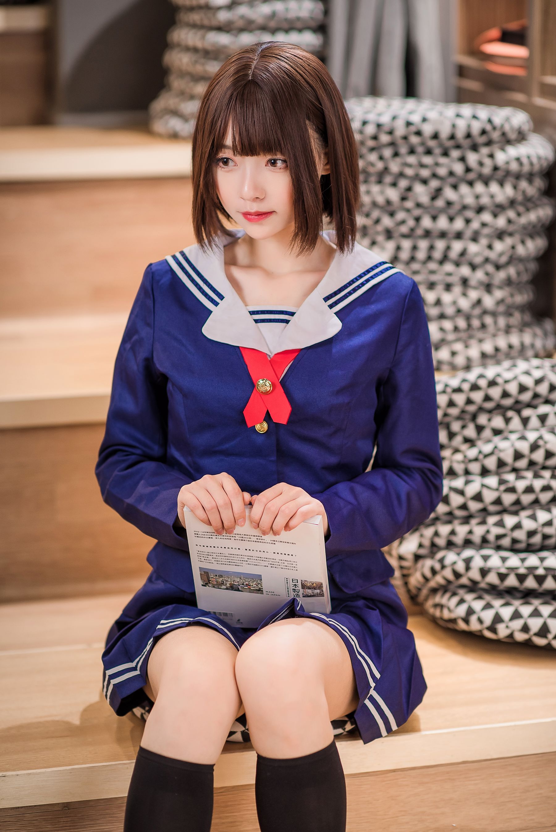 动漫博主大大卷卷小卷 – 加藤惠校服 [19P]