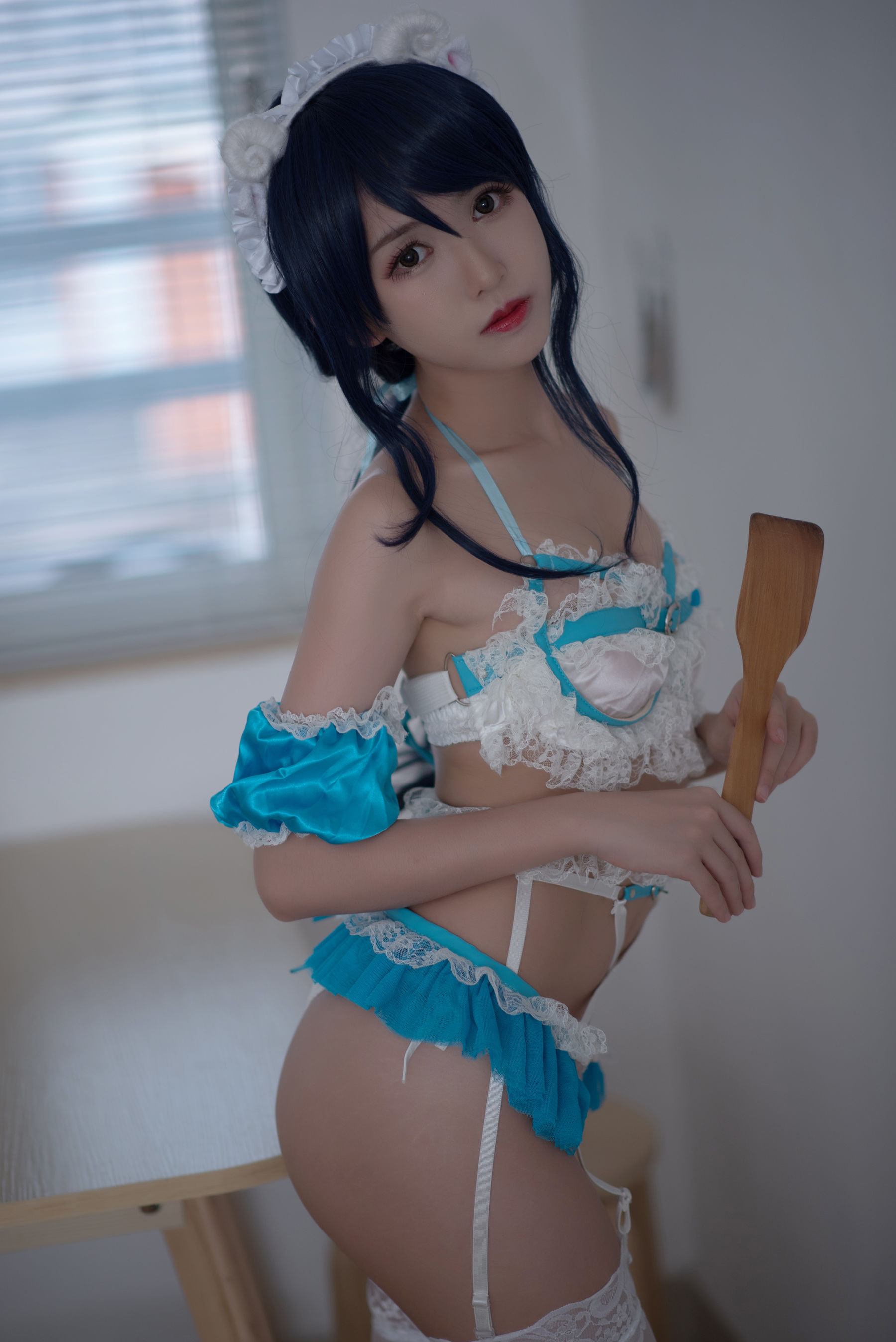 [萝莉COS] 鳗鱼霏儿 – 兽耳 蕾丝女仆 [11P]