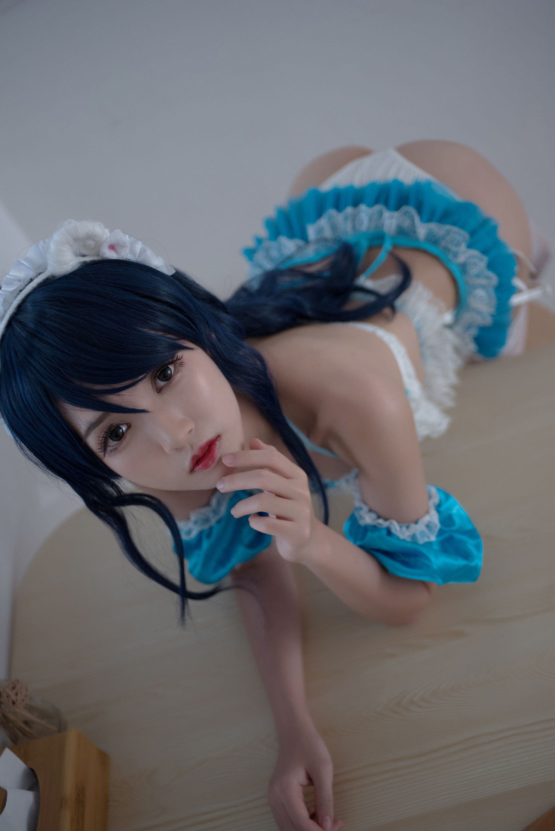 [萝莉COS] 鳗鱼霏儿 – 兽耳 蕾丝女仆 [11P]